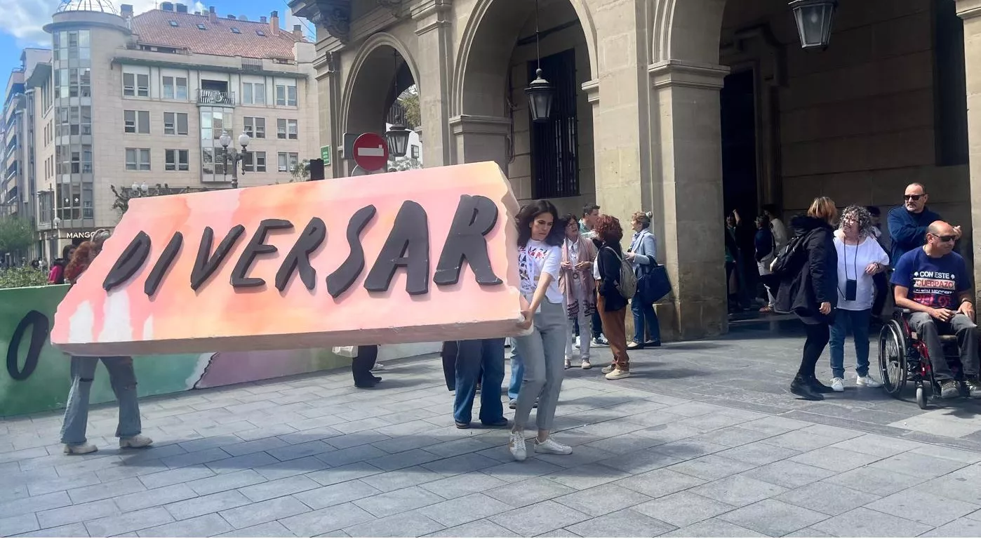 Inauguración del 6º Festival Inclusivo de Creatividad Diversario. Foto Mercedes Manterola