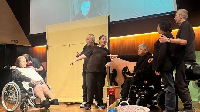 Actuación de Los Auténticos, de Cruz Blanca.