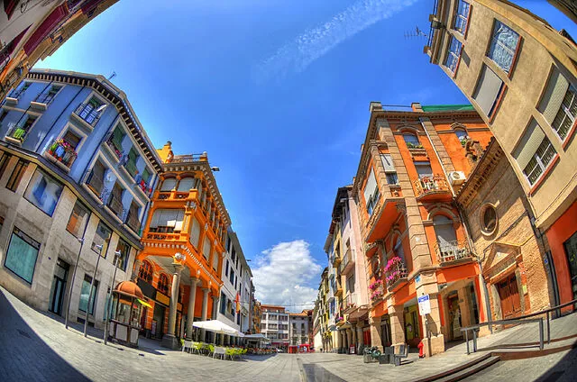 Plaza del Mercado de Barbastro