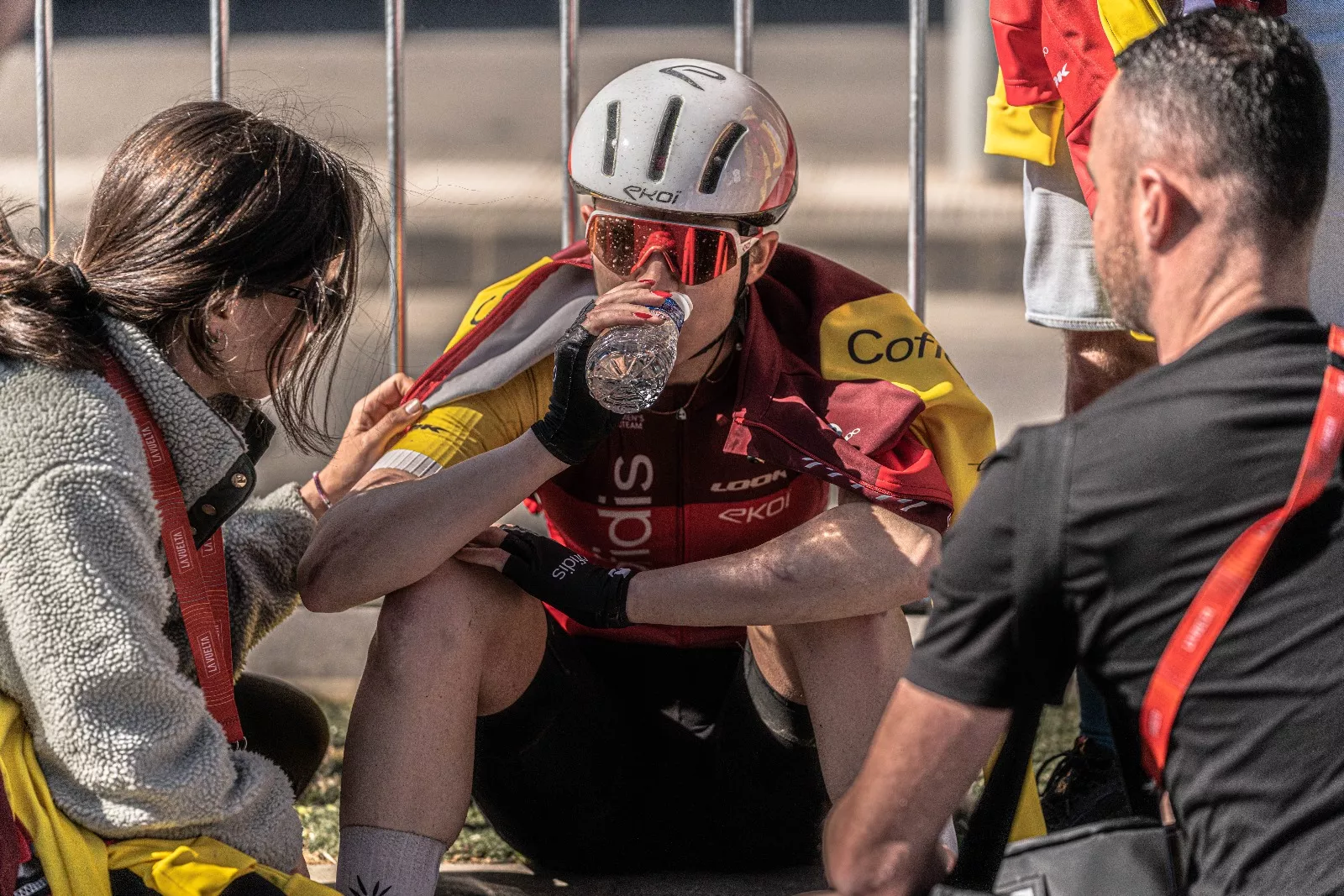 La Vuelta Femenina, en Huesca. Foto: José Antonio Terrón