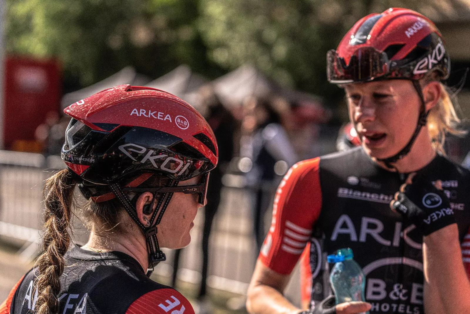 La Vuelta Femenina, en Huesca. Foto: José Antonio Terrón