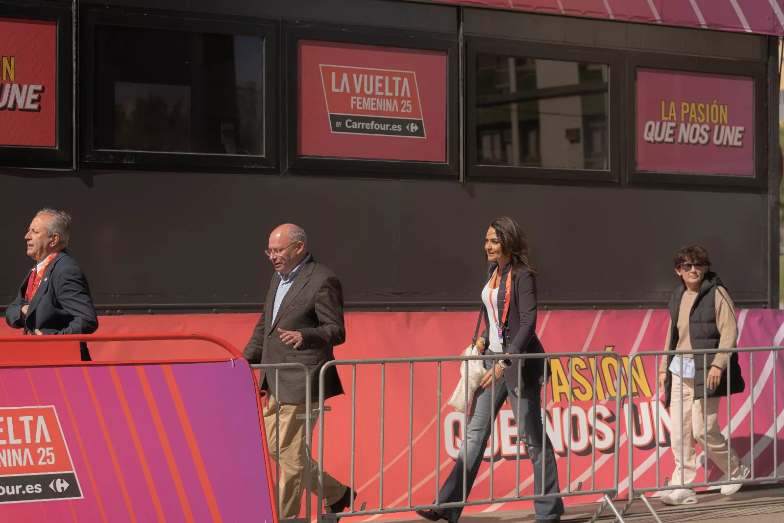La Vuelta Femenina, en Huesca. Foto: José Antonio Terrón