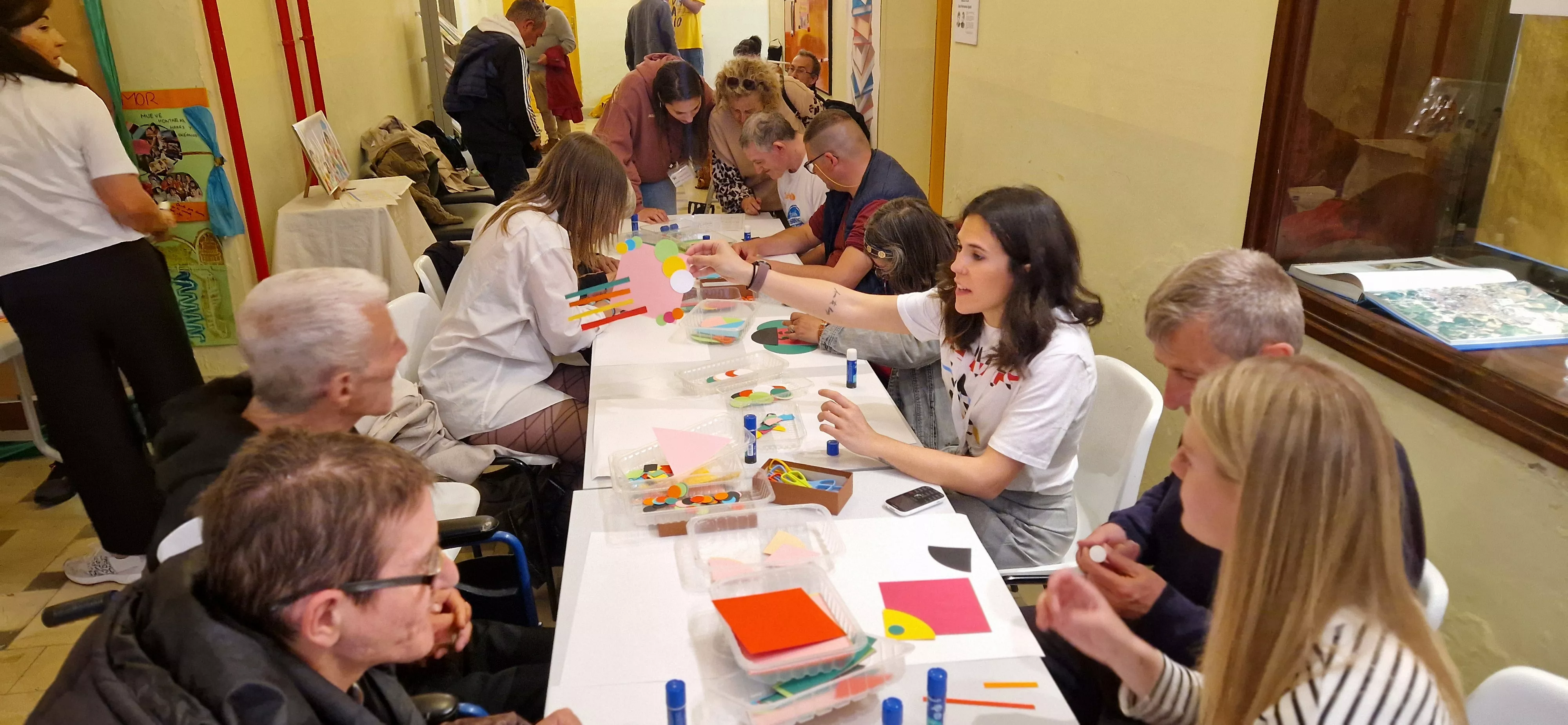 Mural colaborativo de Diversario y Vicky de Sus. Foto Myriam Martínez