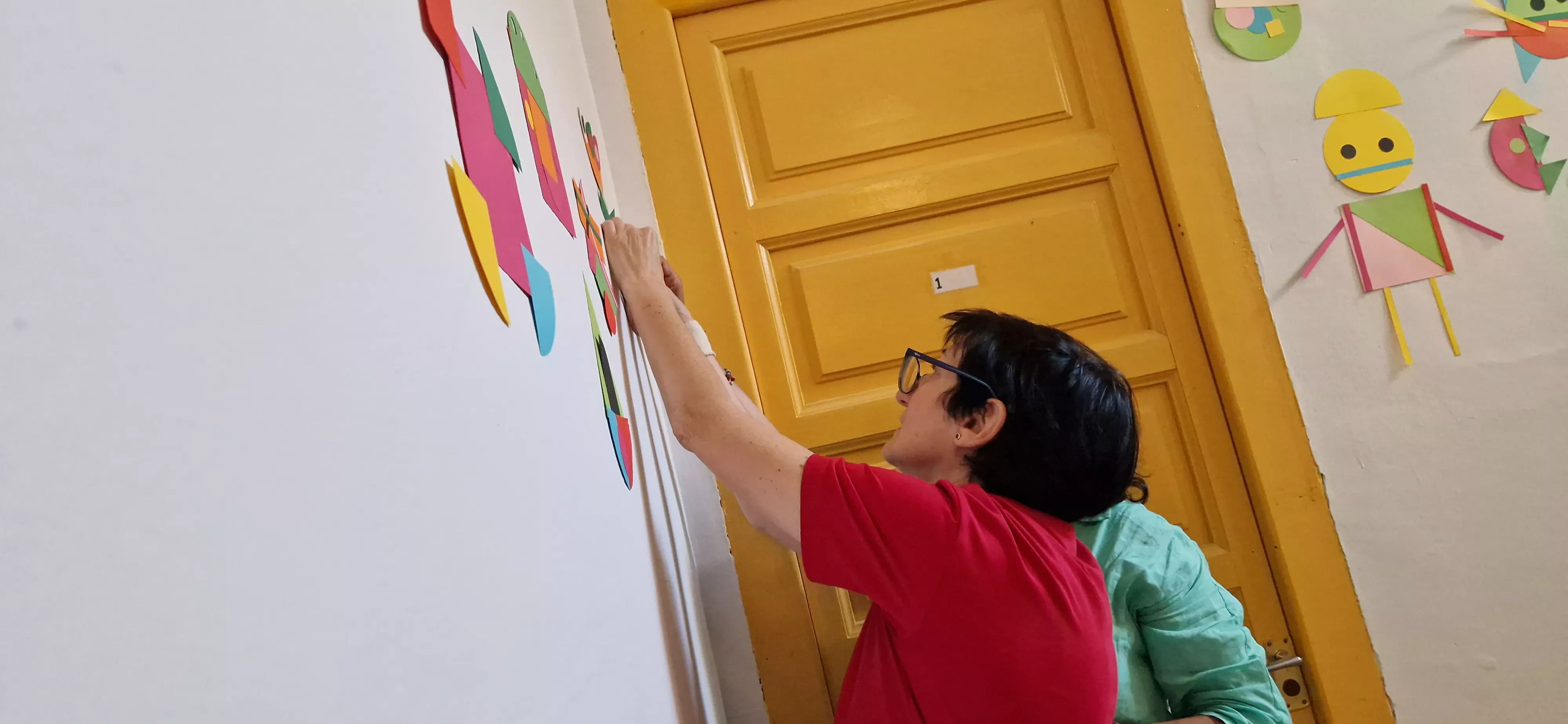 Mural colaborativo de Diversario y Vicky de Sus. Foto Myriam Martínez