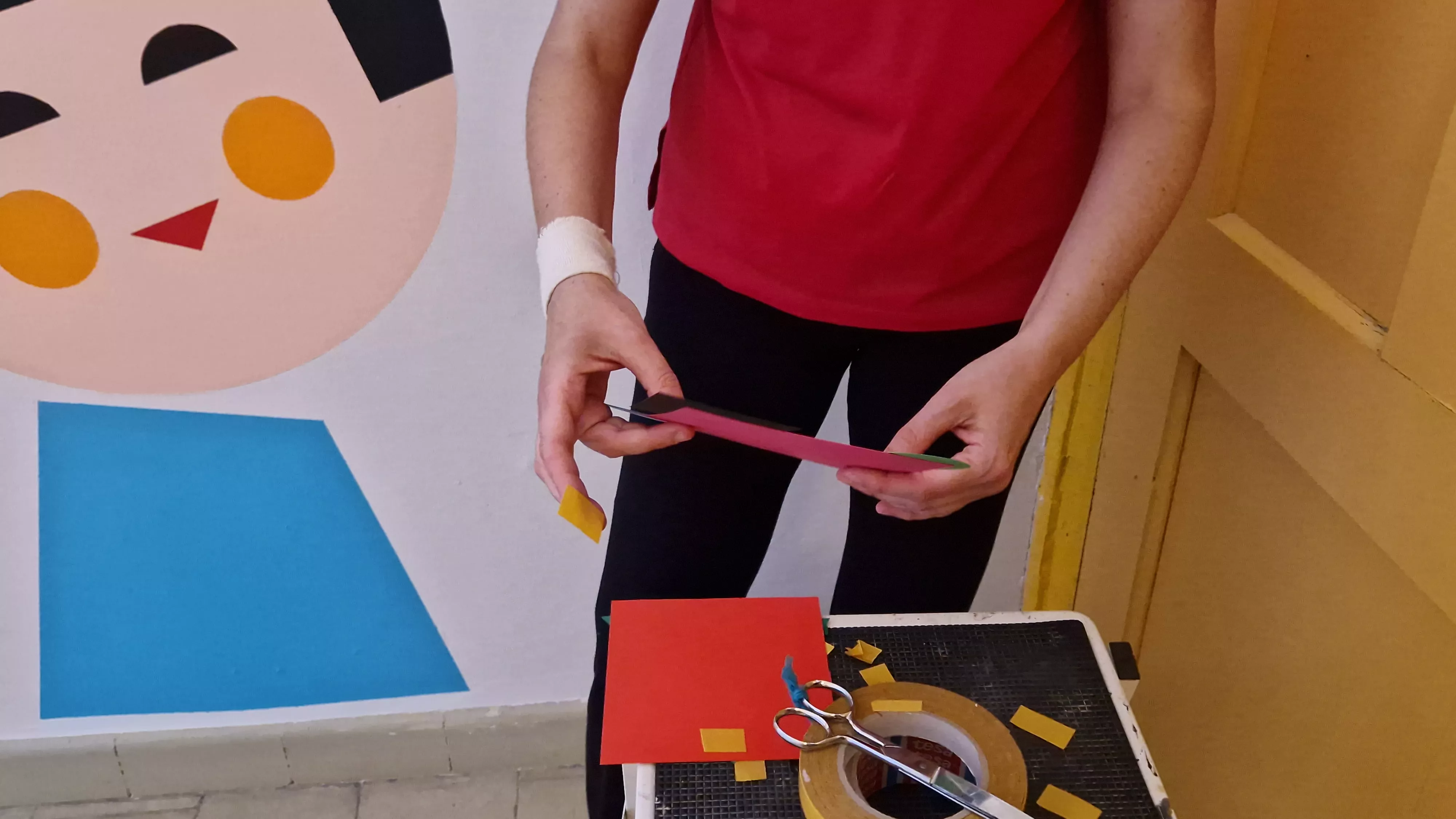 Mural colaborativo de Diversario y Vicky de Sus. Foto Myriam Martínez