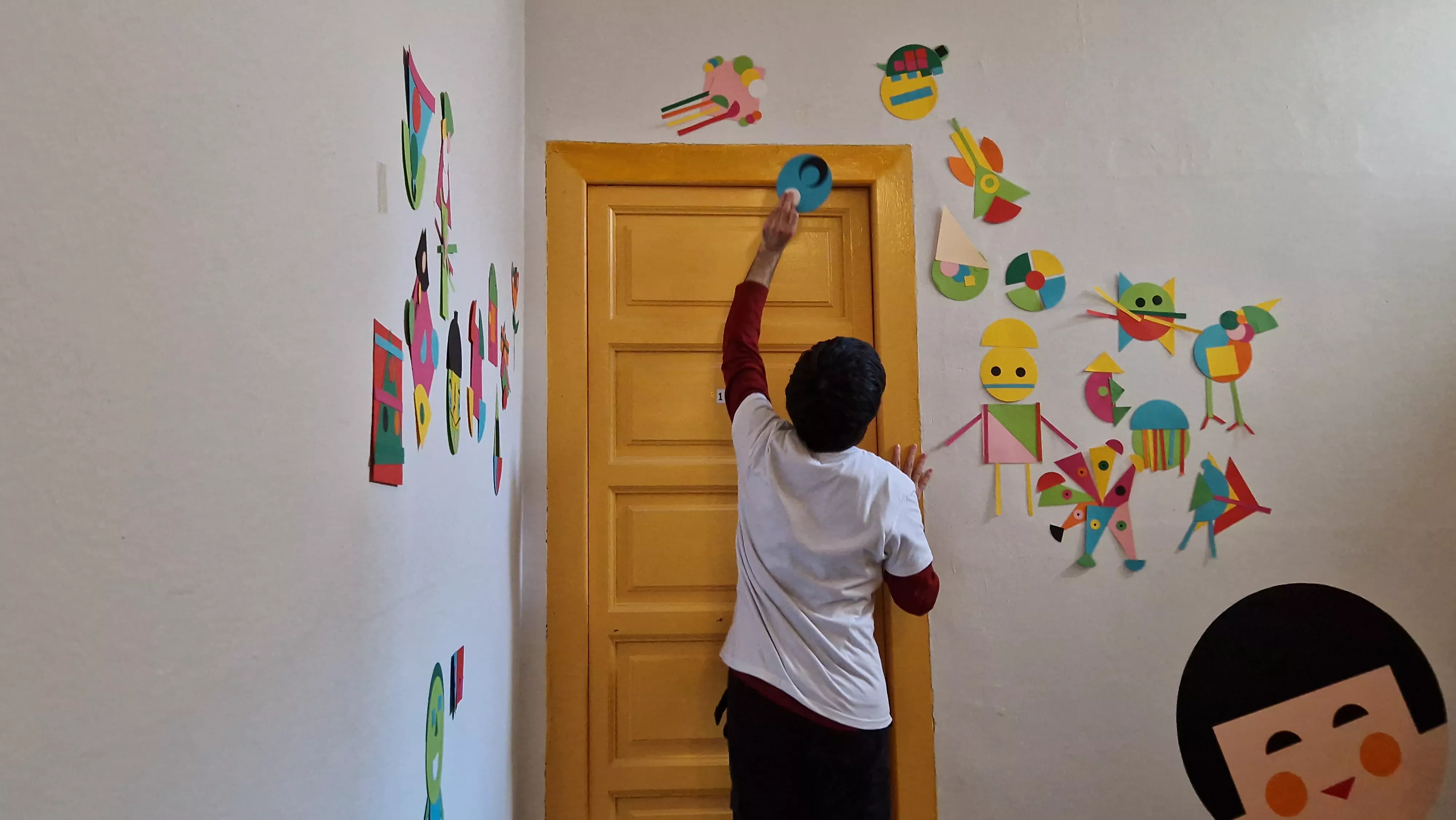 Mural colaborativo de Diversario y Vicky de Sus. Foto Myriam Martínez