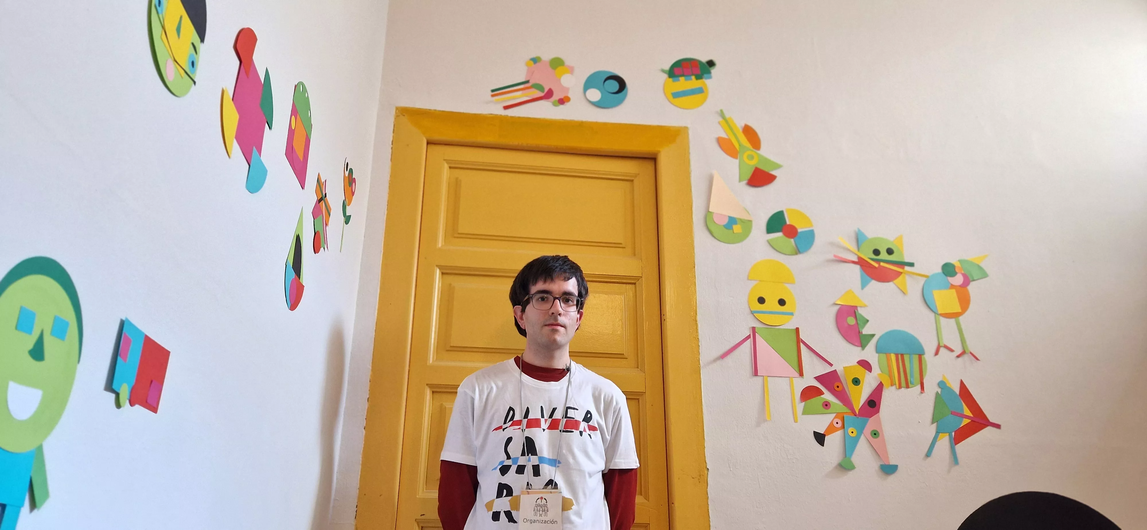 Pedro. Mural colaborativo de Diversario y Vicky de Sus. Foto Myriam Martínez