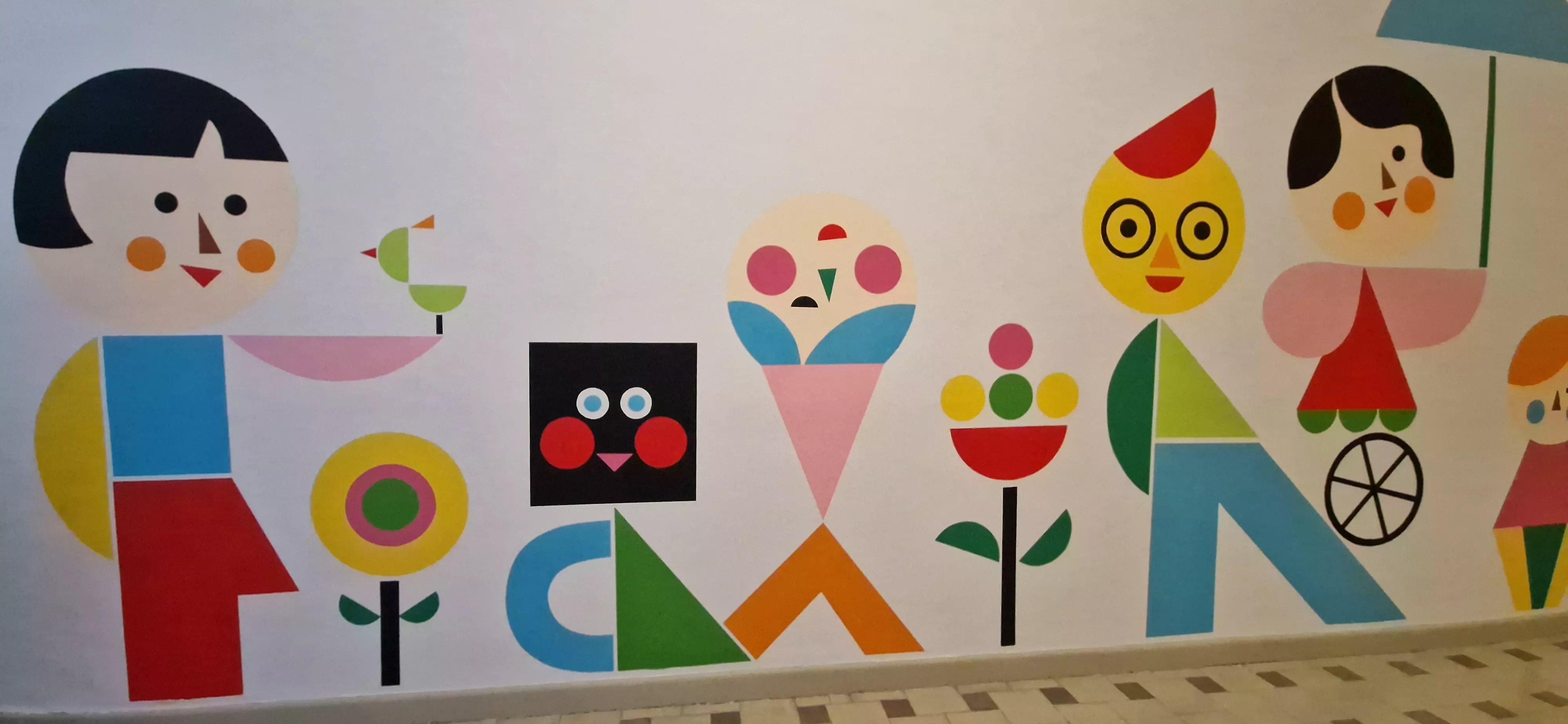 Mural colaborativo de Diversario y Vicky de Sus. Foto Myriam Martínez