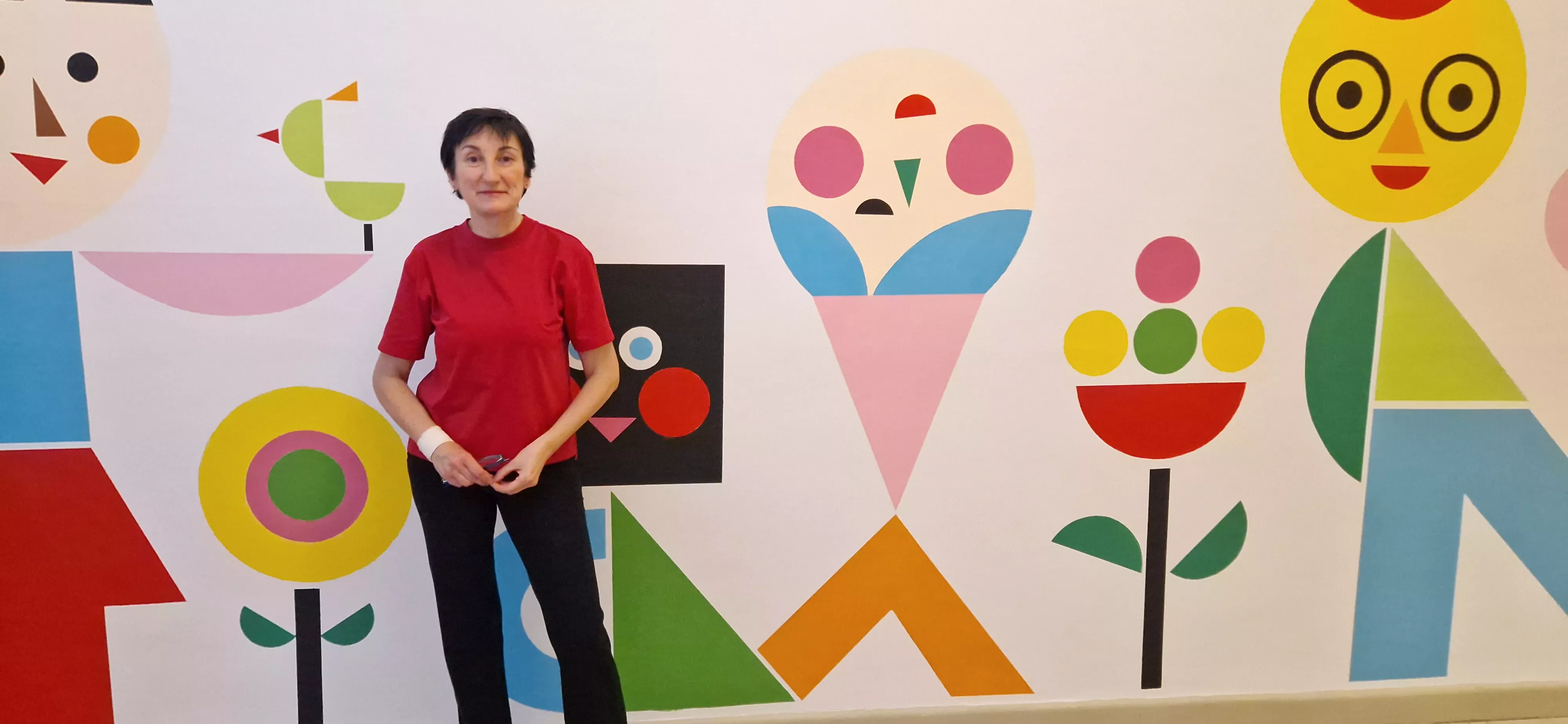 Mural colaborativo de Diversario y Vicky de Sus. Foto Myriam Martínez