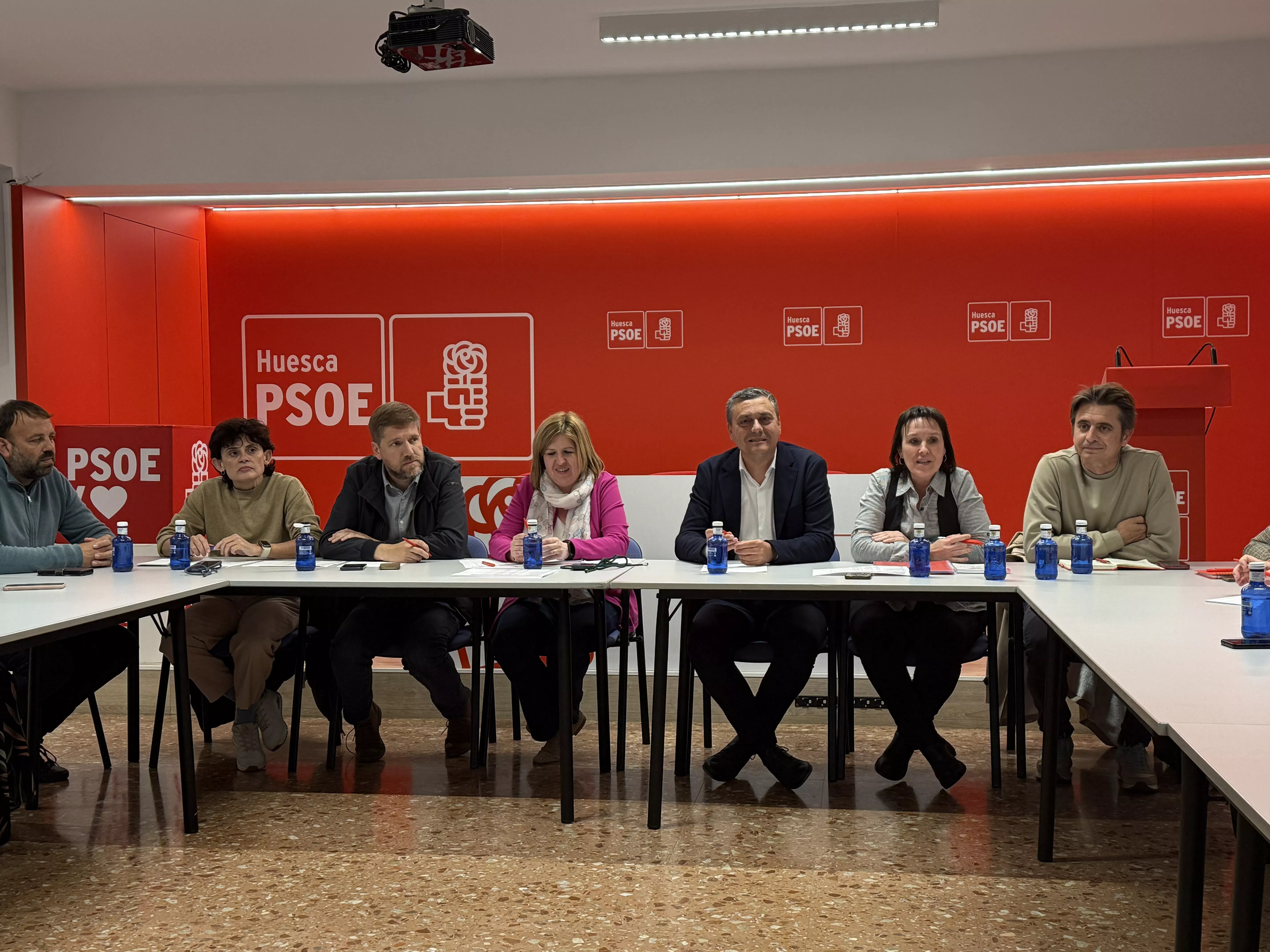 Comisión Ejecutiva Provincial del PSOE Alto Aragón
