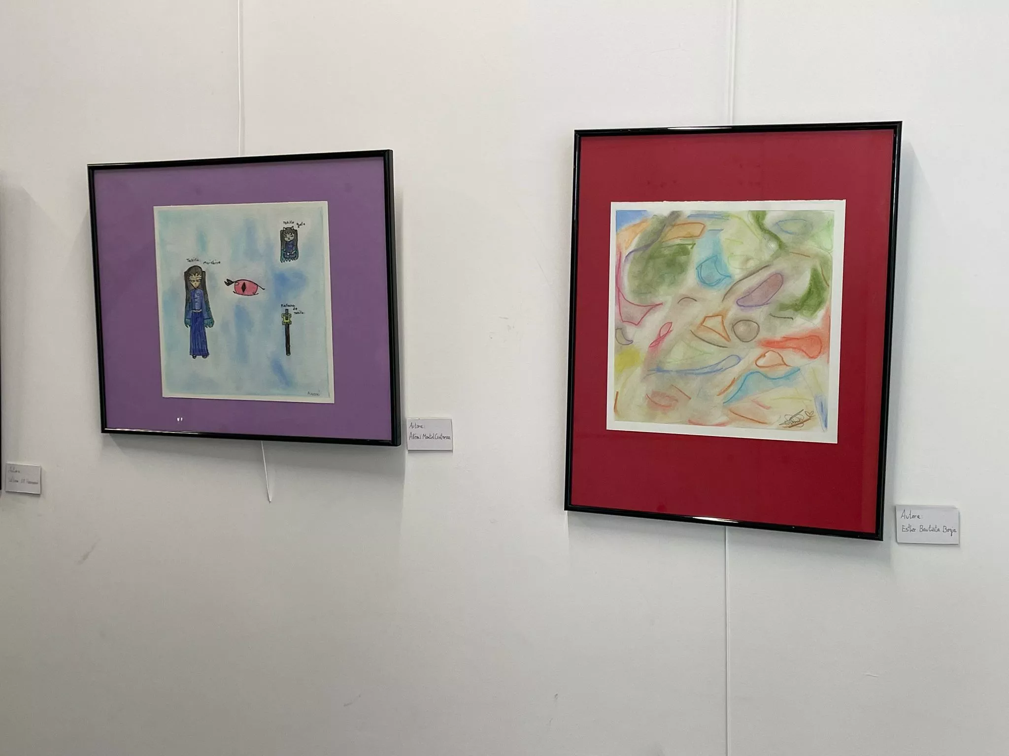 Exposición “Un dibujo, una ilusión” con Pilar Bernad en Barriofest.