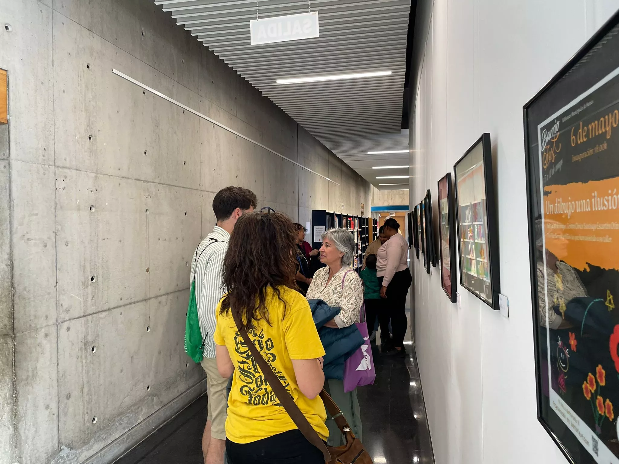 Exposición “Un dibujo, una ilusión” con Pilar Bernad en Barriofest.