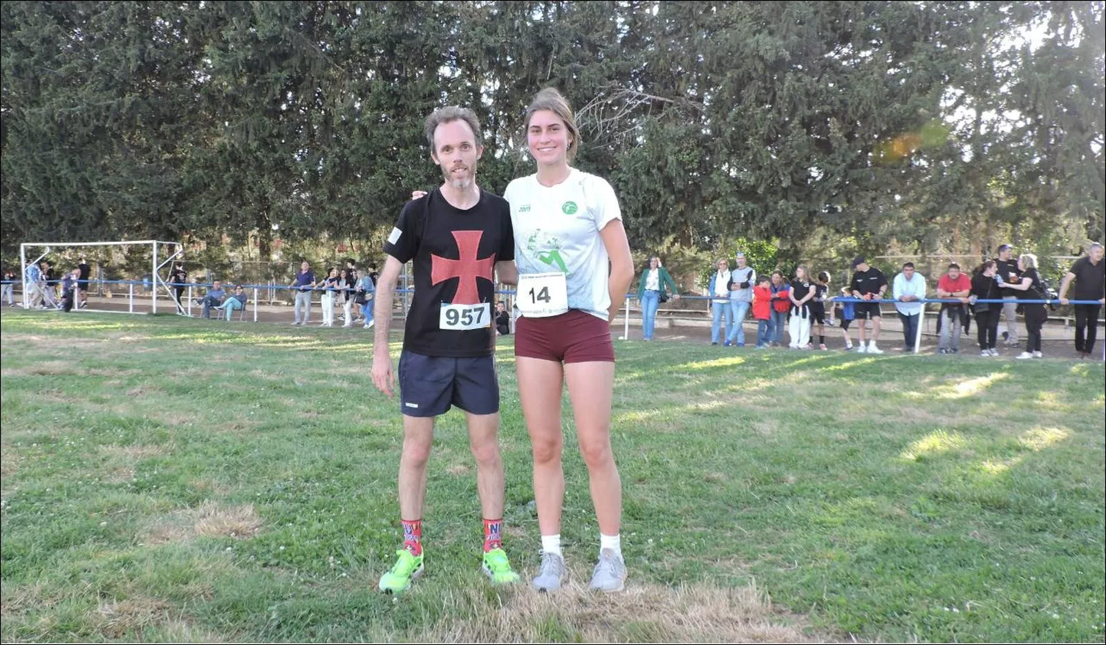 Javier Castells y Greta Guerrero