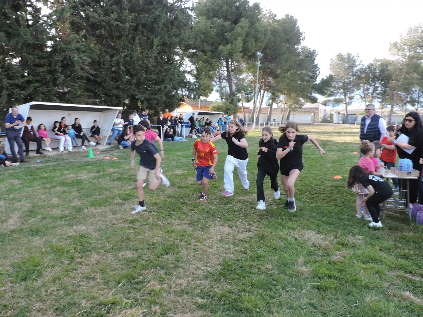 Niños y niñas de 10 y 11 años