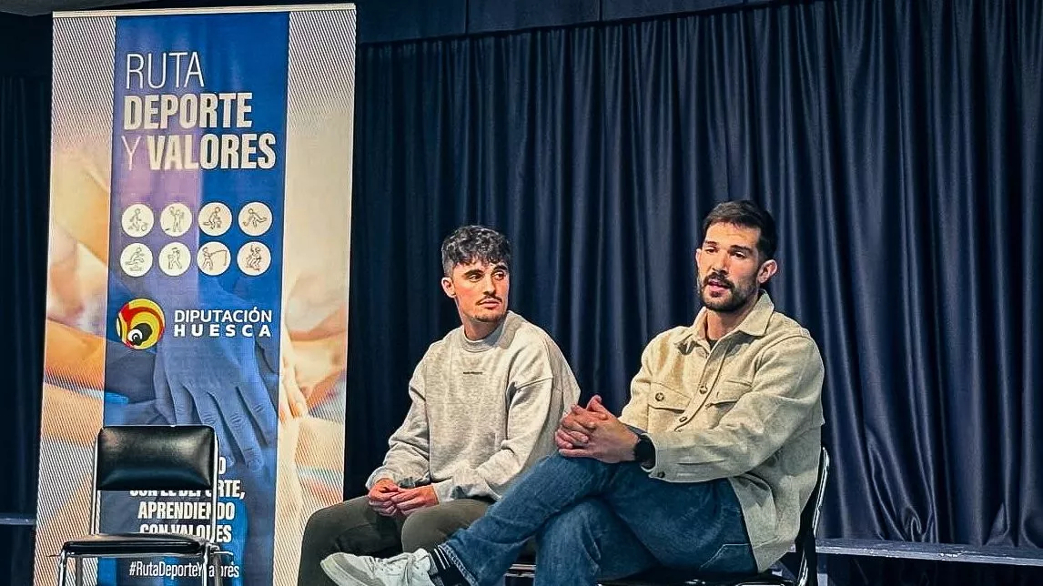 Dani Arguillas y Javi Mier, protagonistas en la quinta parada de la 'Ruta Deporte y Valores'