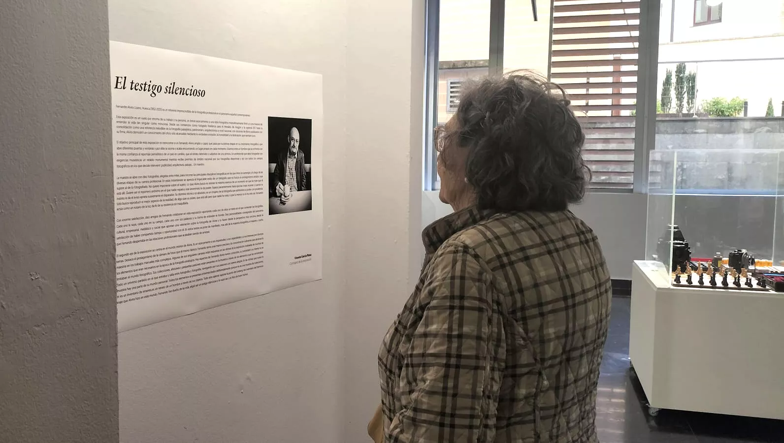 Exposición de Fernando Alvira Lizano. Foto María José Sampietro