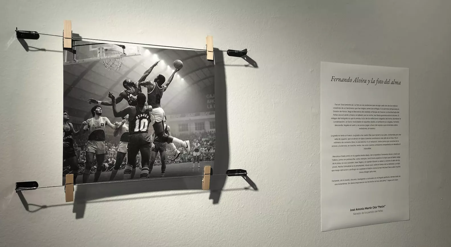 Exposición de Fernando Alvira Lizano. Foto María José Sampietro