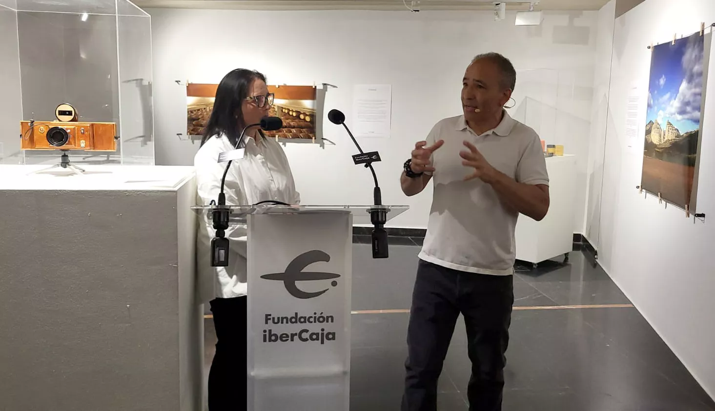 Exposición de Fernando Alvira Lizano. Foto Javier García Antón