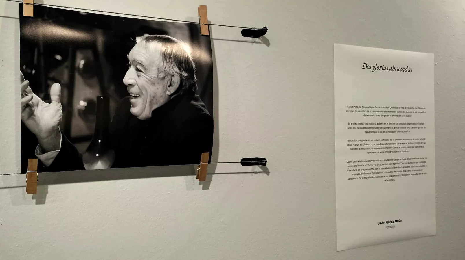 Exposición de Fernando Alvira Lizano. Foto María José Sampietro