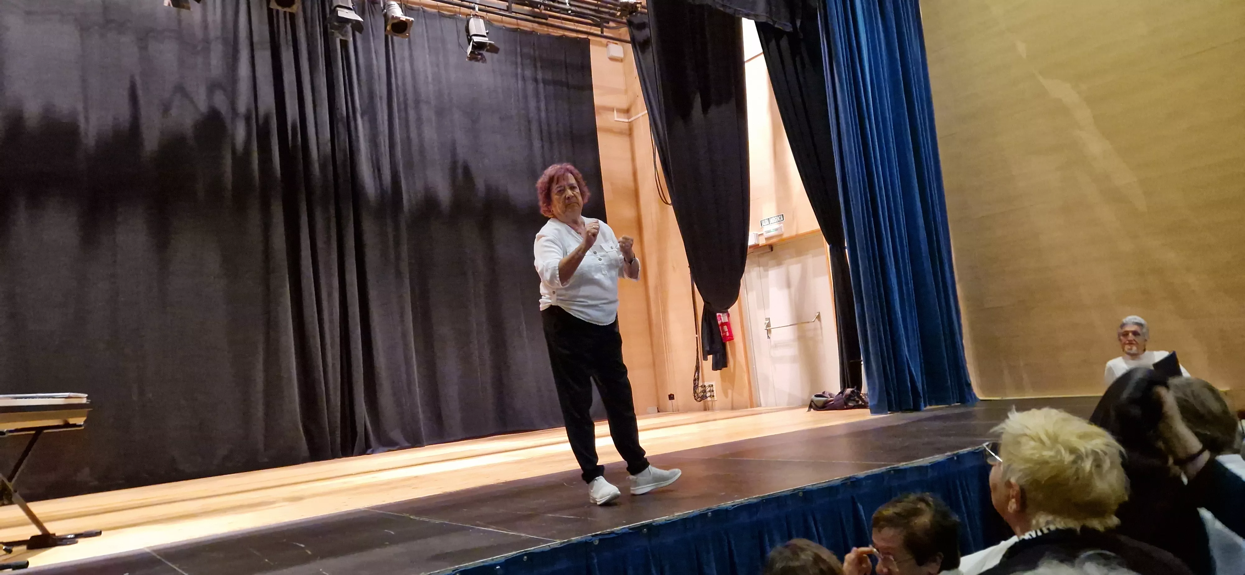 Isabel Arilla. Encuentro coral de Barriofest 2025. Foto Myriam Martínez