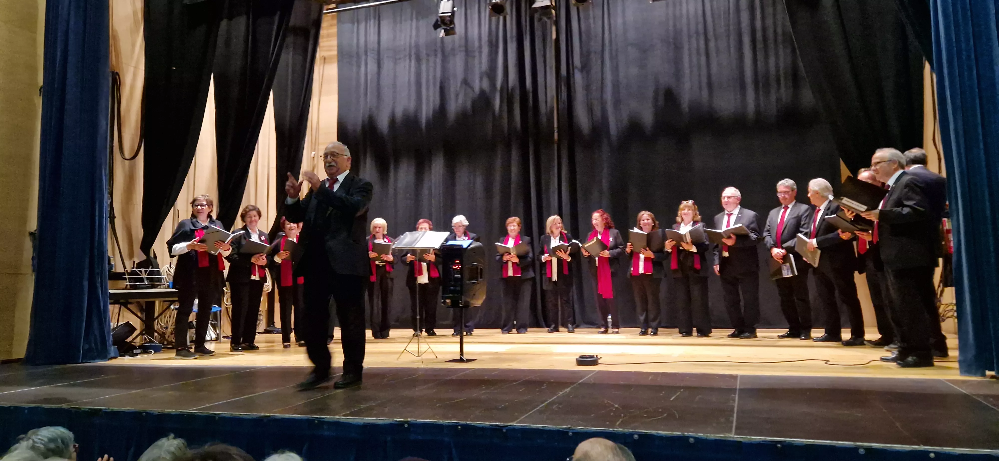 Encuentro coral de Barriofest 2025. Foto Myriam Martínez