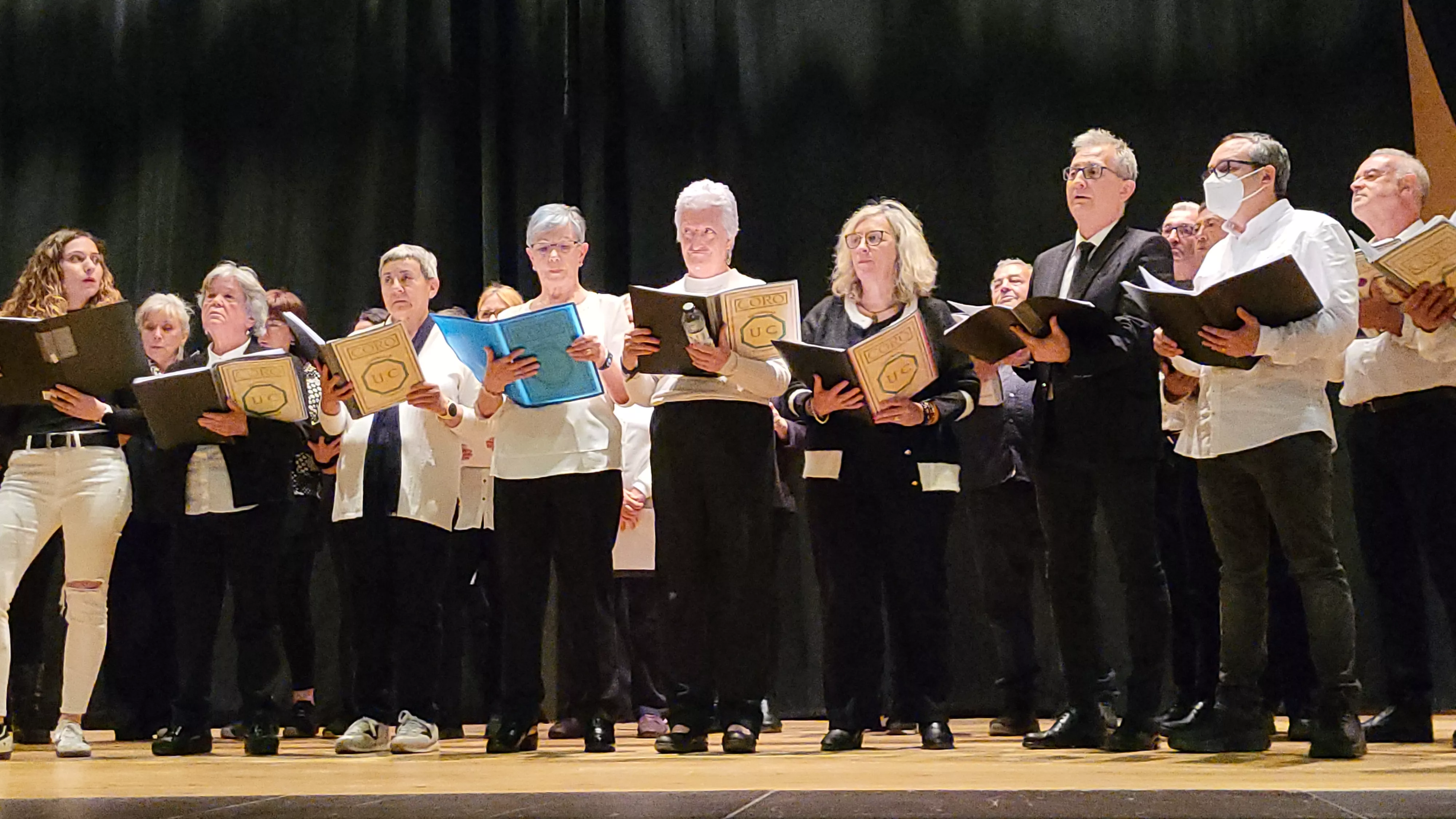 Encuentro coral de Barriofest 2025. Foto Mercedes Manterola