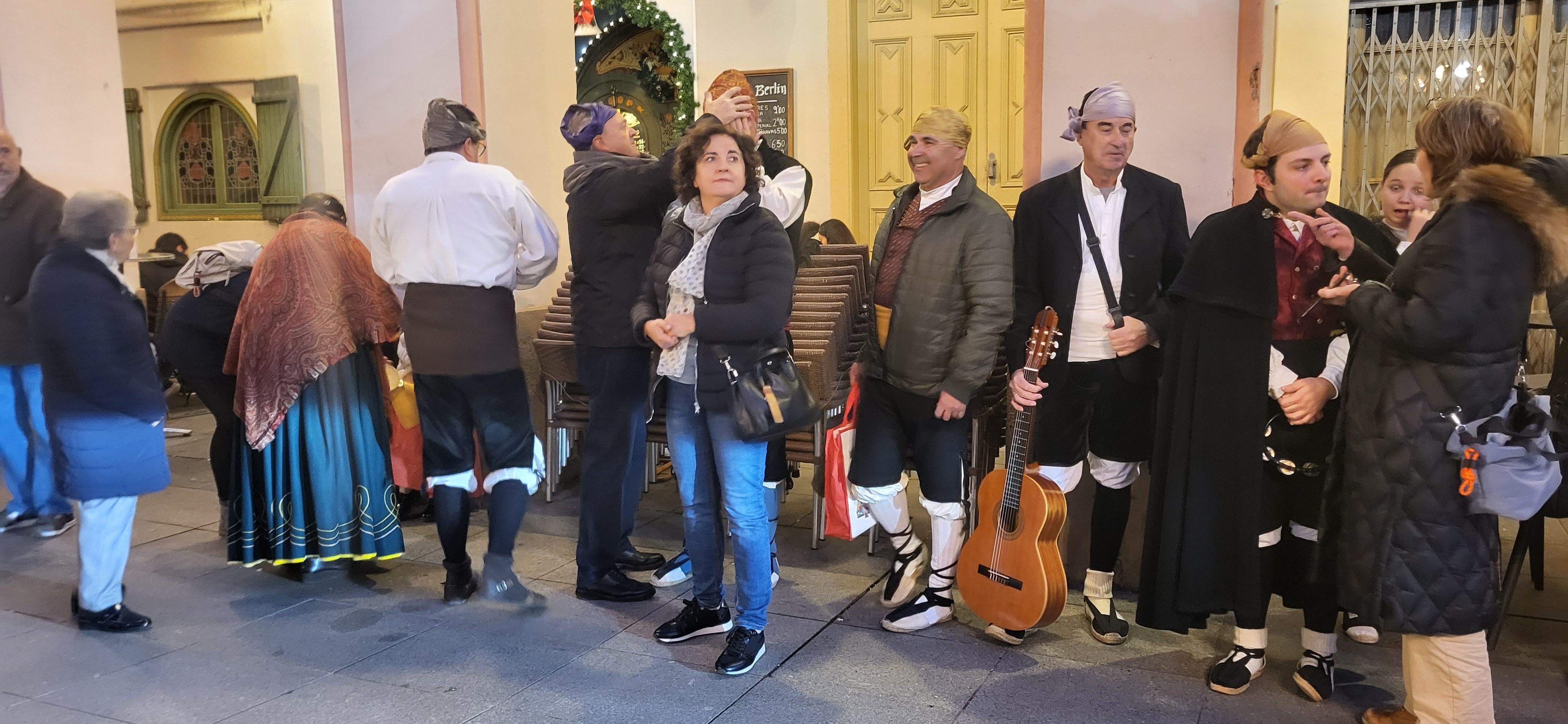 Imágenes de la Ronda Aguinaldo de Huesca. Foto Myriam Martínez 