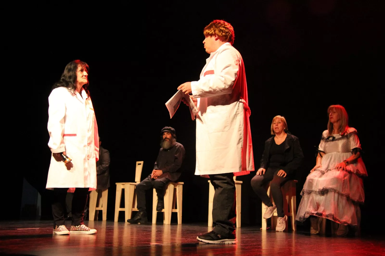 "Fragmentos de una ilusión" del grupo Entre Sombras de Arcadia. Foto Carlos Neofato