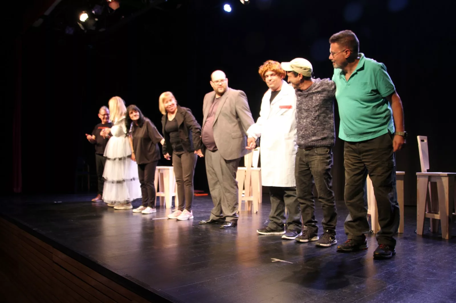 "Fragmentos de una ilusión" del grupo Entre Sombras de Arcadia. Foto Carlos Neofato