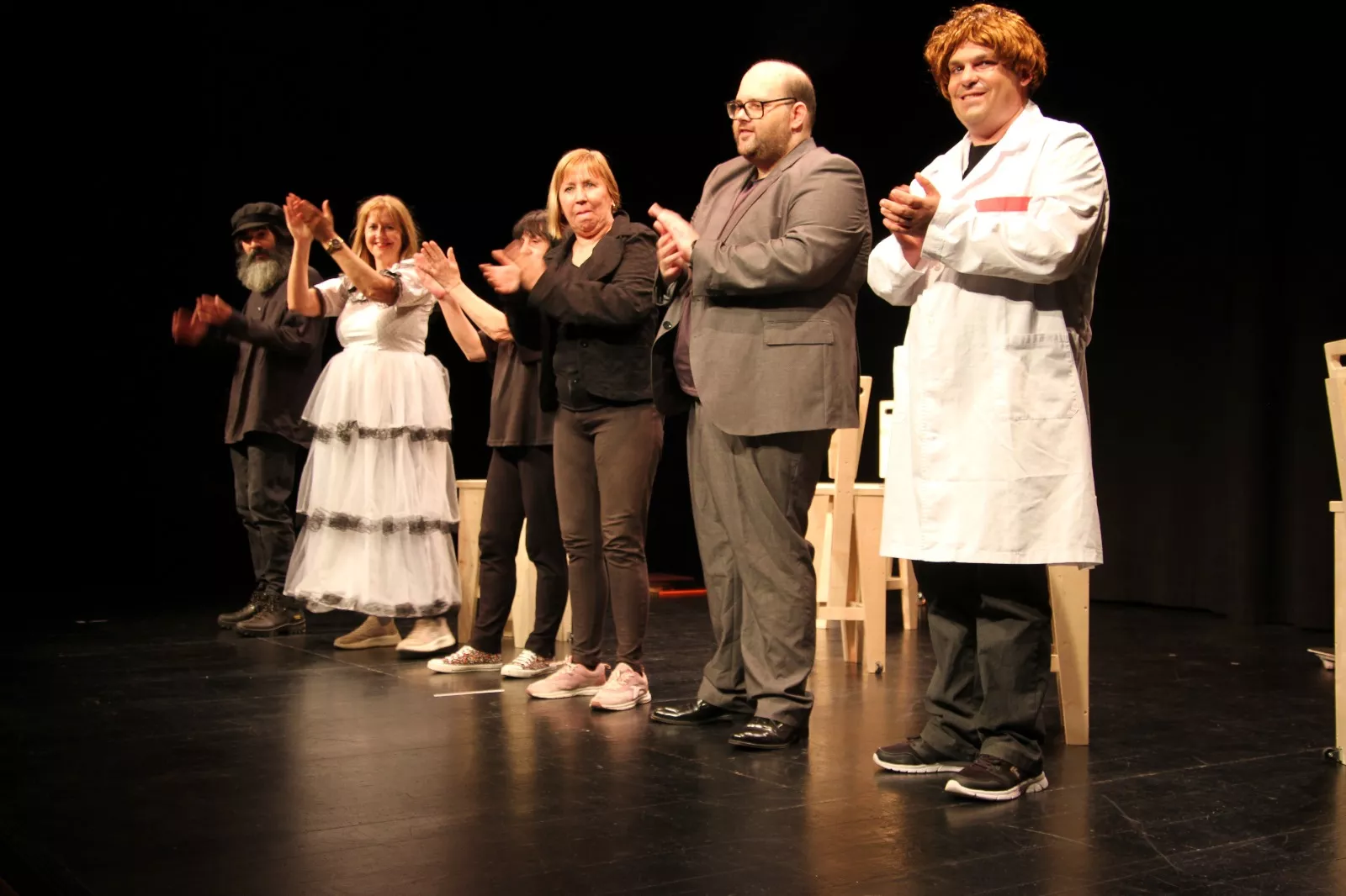 "Fragmentos de una ilusión" del grupo Entre Sombras de Arcadia. Foto Carlos Neofato