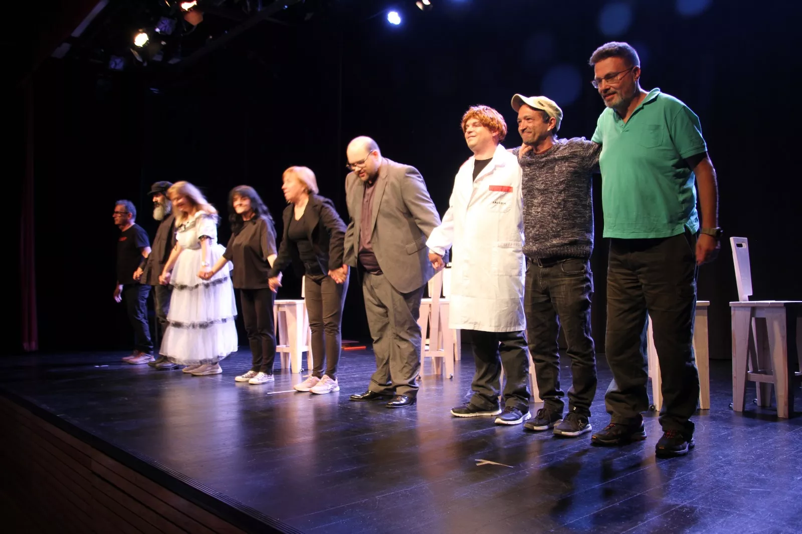 "Fragmentos de una ilusión" del grupo Entre Sombras de Arcadia. Foto Carlos Neofato