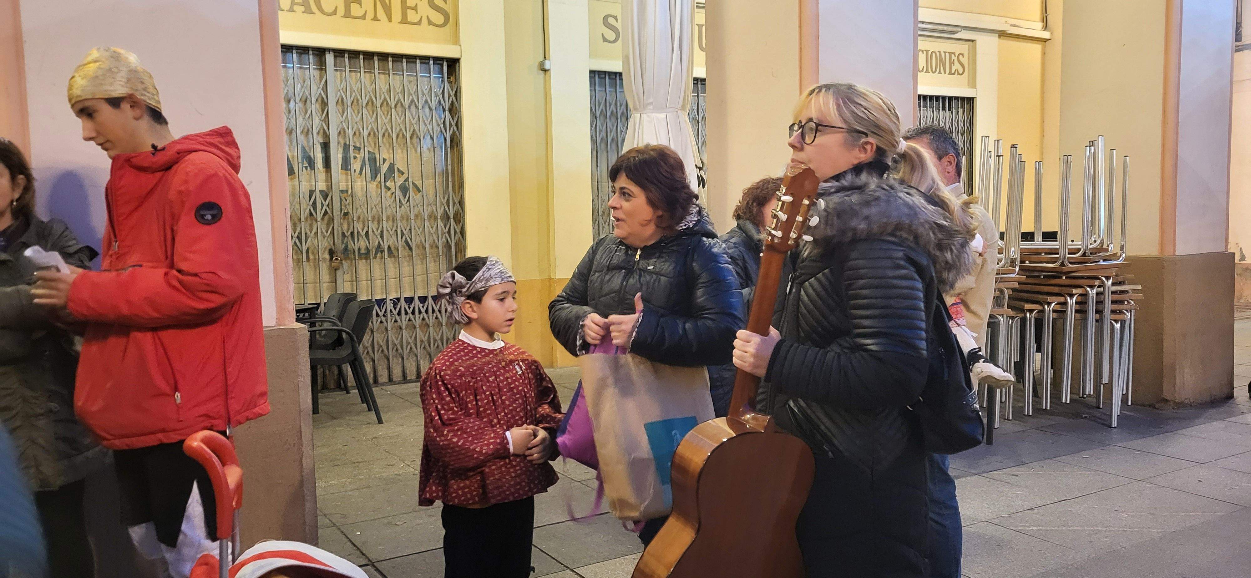 Imágenes de la Ronda Aguinaldo de Huesca. Foto Myriam Martínez 