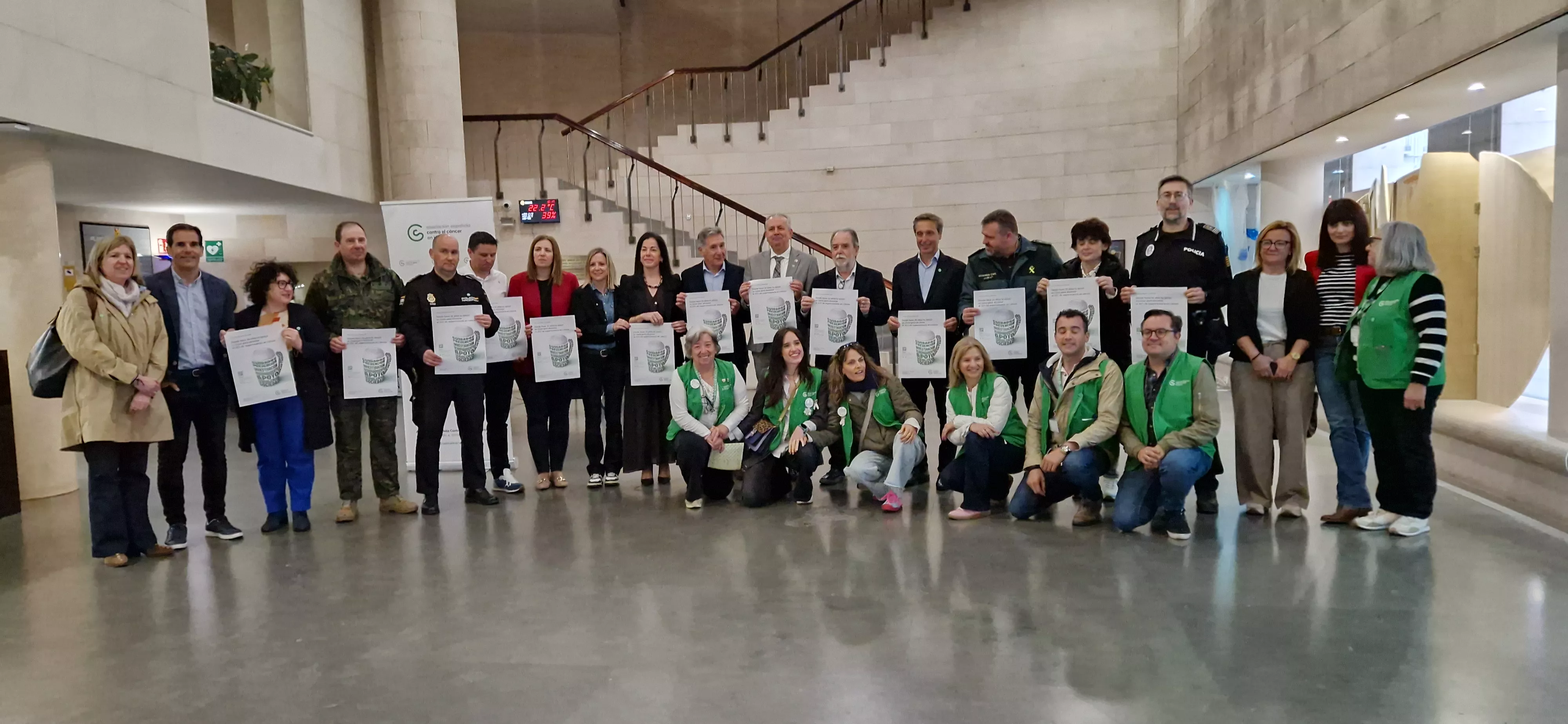 Cuestación de la Asociación Contra el Cáncer en Huesca. Foto Myriam Martínez