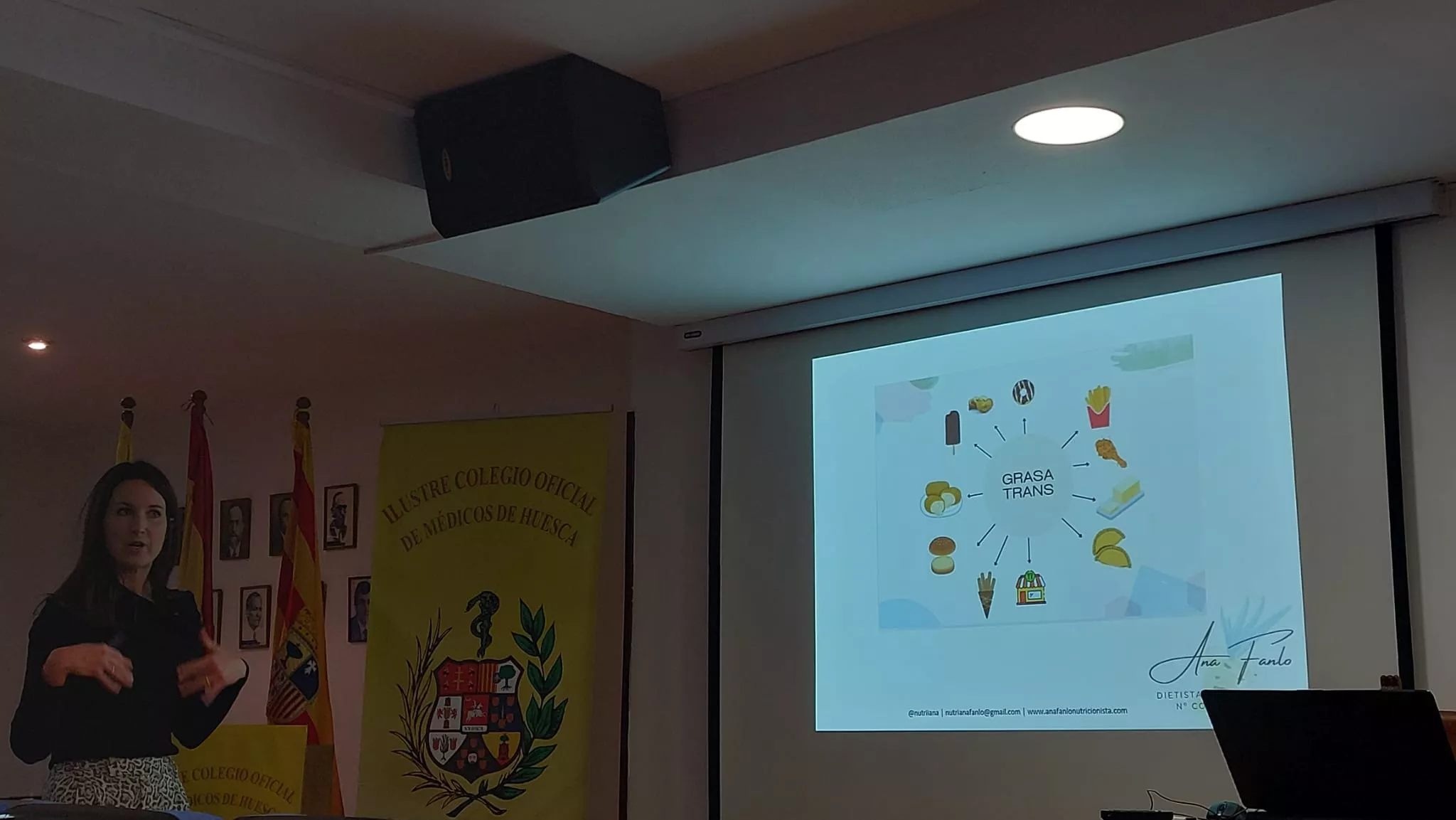  Primera sesión de las Jornadas Profesionales del Colegio de Médicos