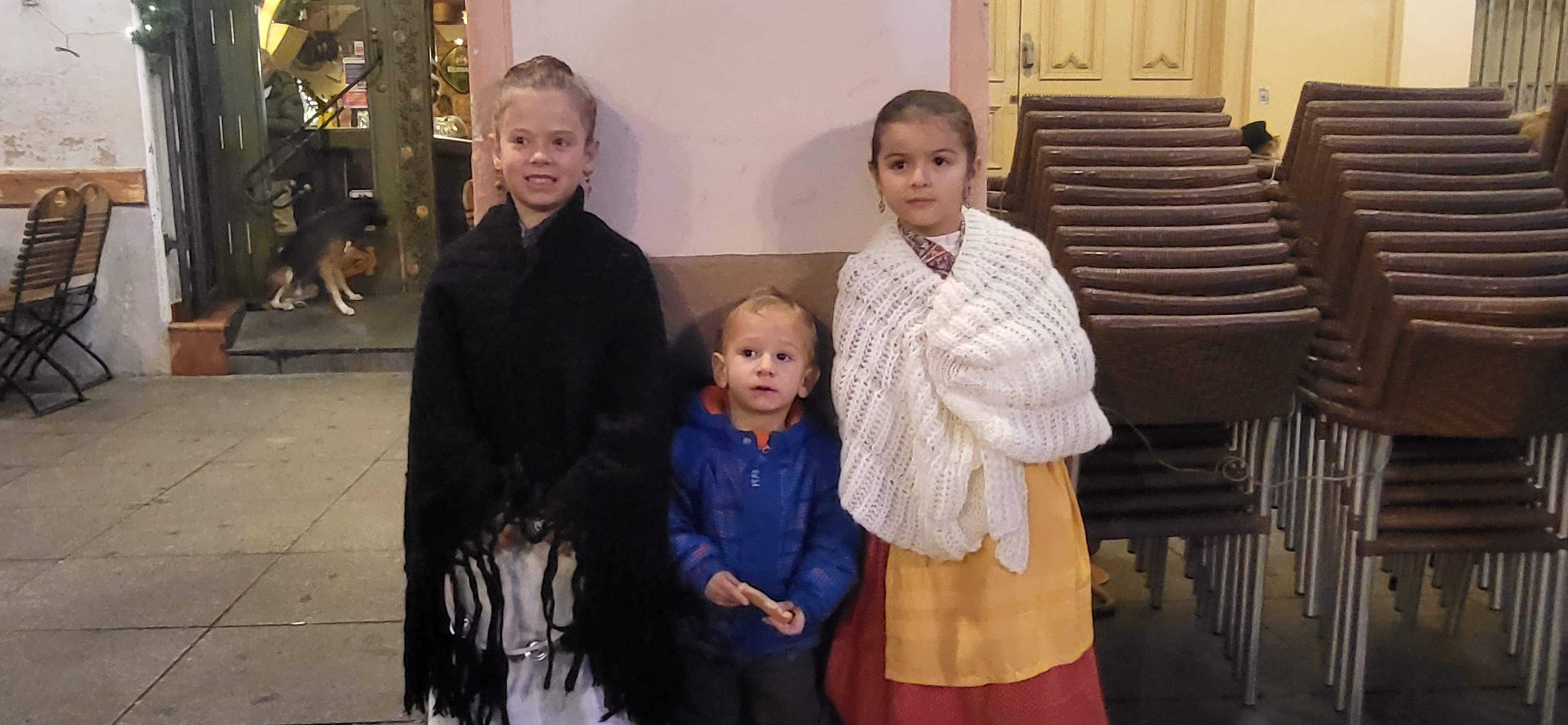 Imágenes de la Ronda Aguinaldo de Huesca. Foto Myriam Martínez 