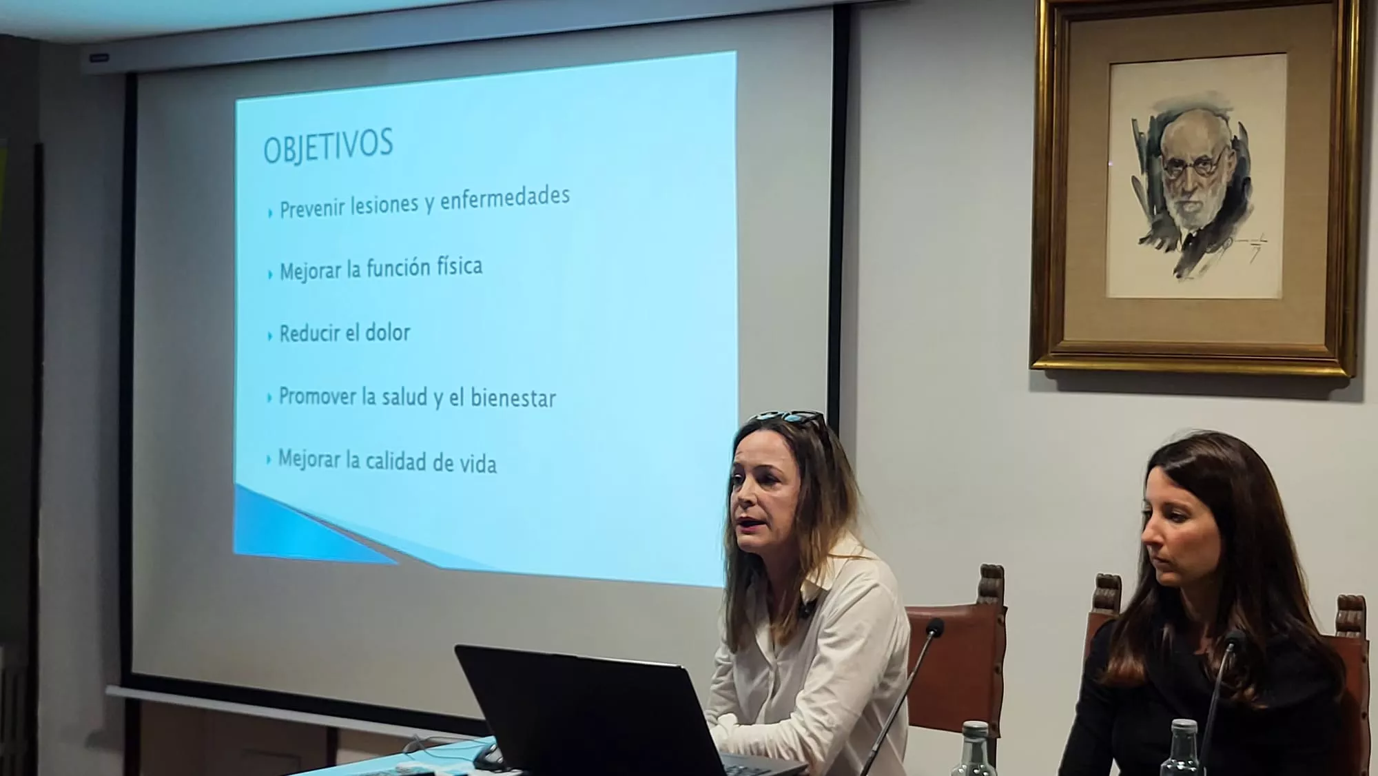  Primera sesión de las Jornadas Profesionales del Colegio de Médicos