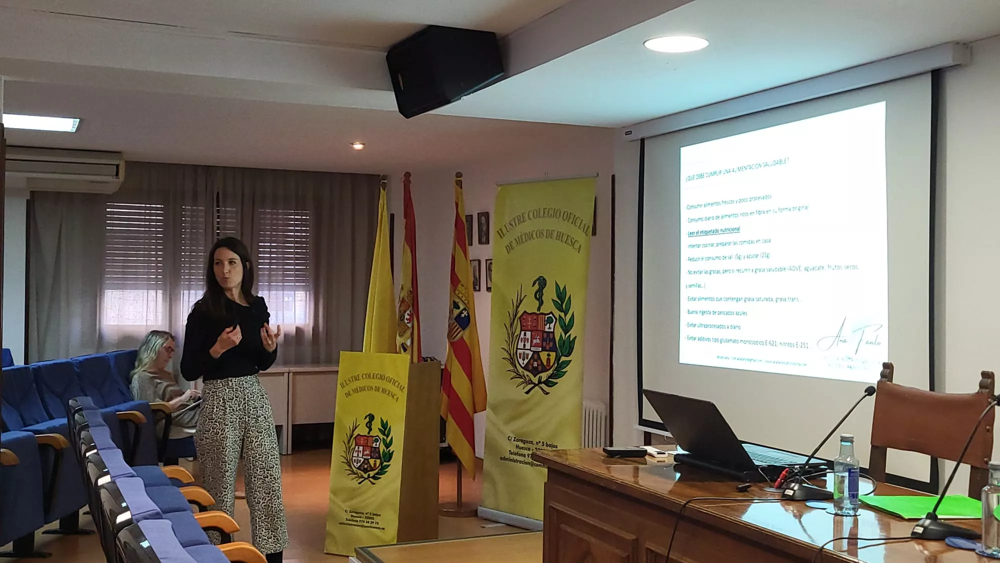  Primera sesión de las Jornadas Profesionales del Colegio de Médicos