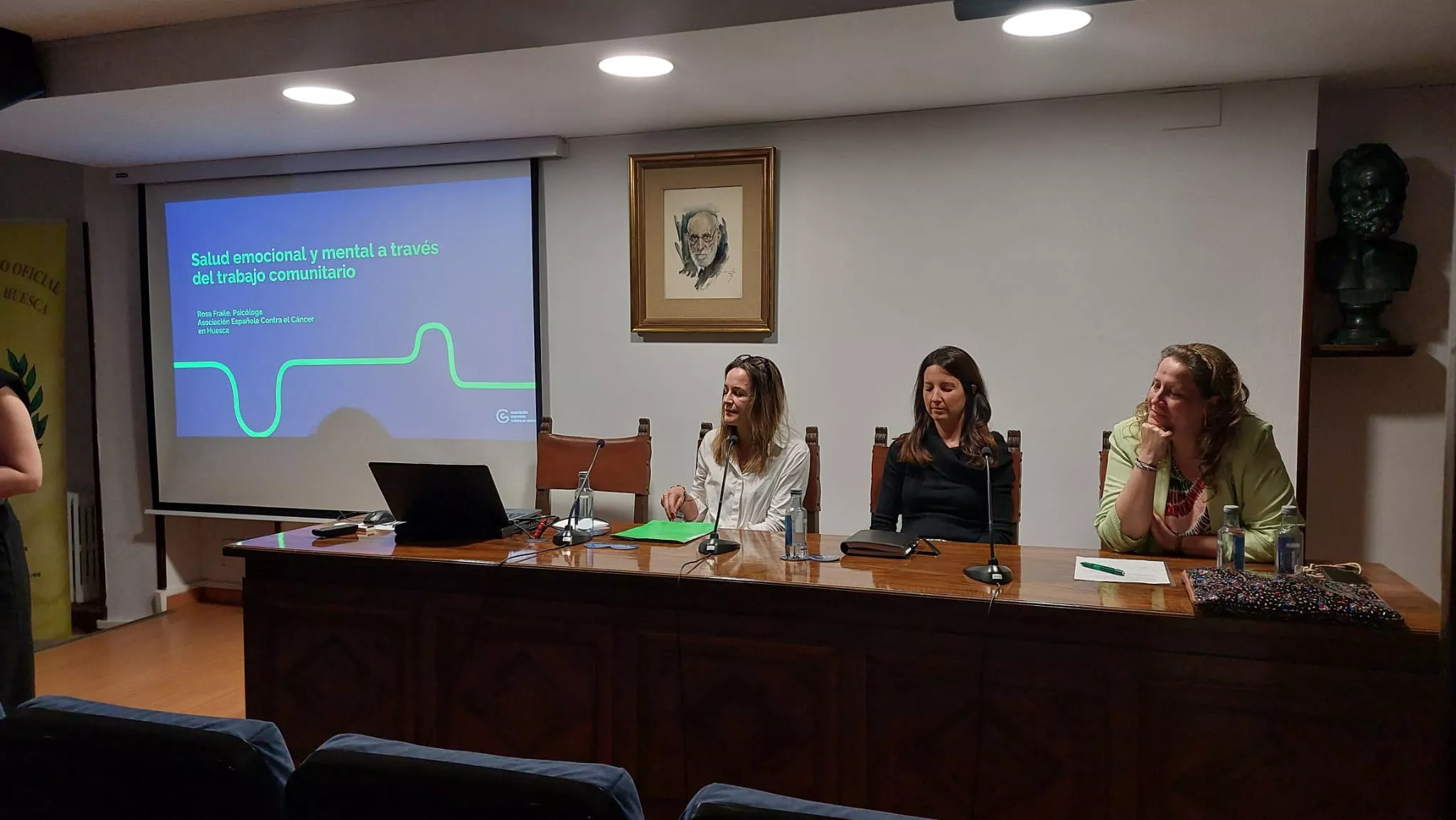  Primera sesión de las Jornadas Profesionales del Colegio de Médicos