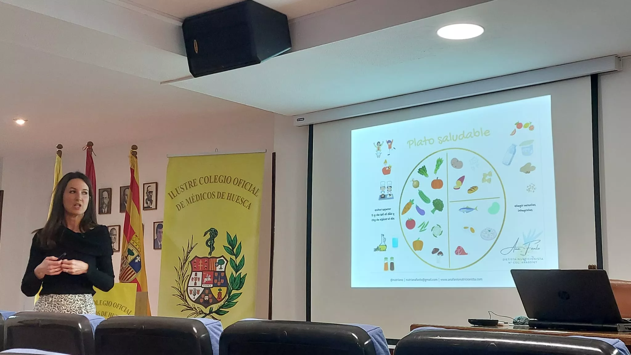  Primera sesión de las Jornadas Profesionales del Colegio de Médicos