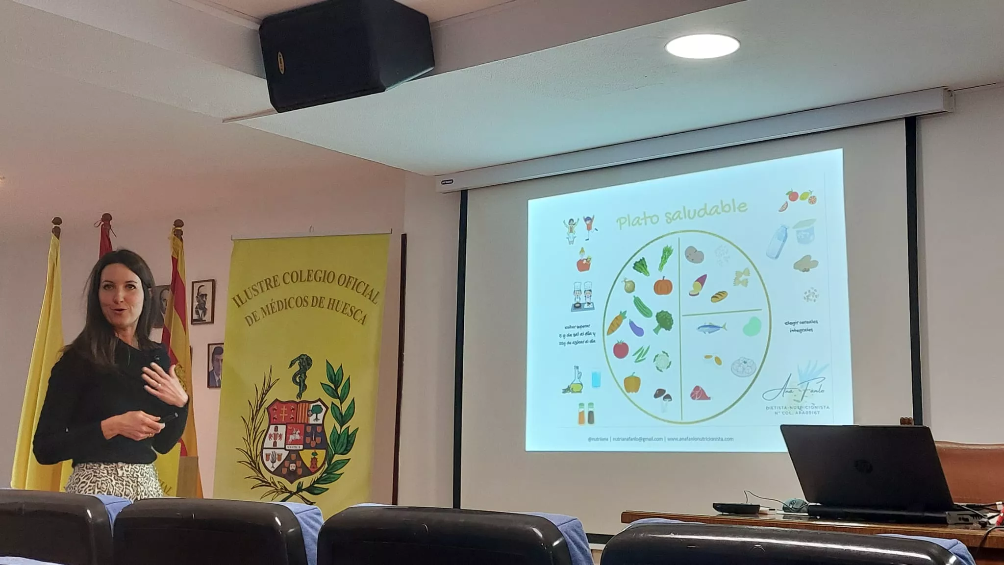  Primera sesión de las Jornadas Profesionales del Colegio de Médicos