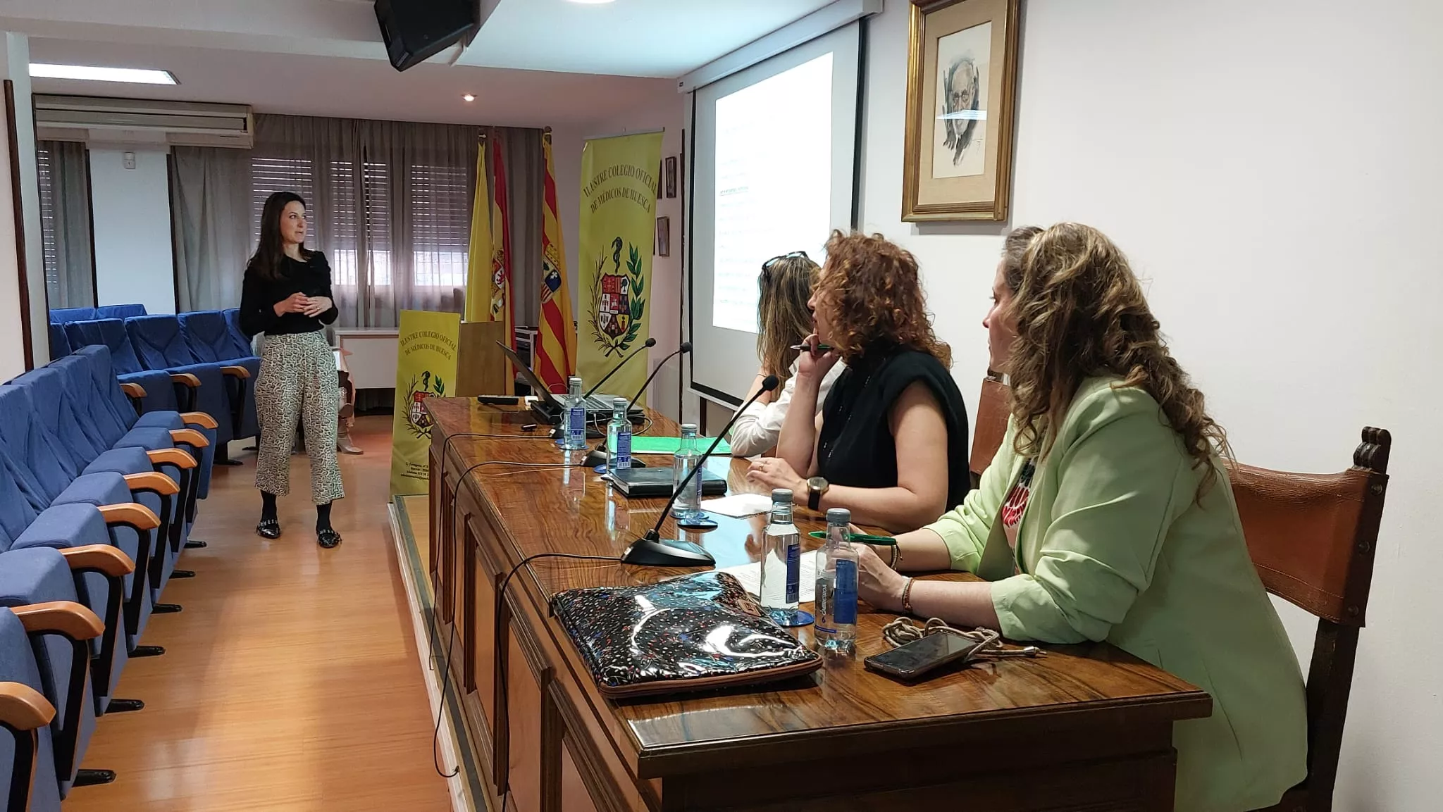  Primera sesión de las Jornadas Profesionales del Colegio de Médicos