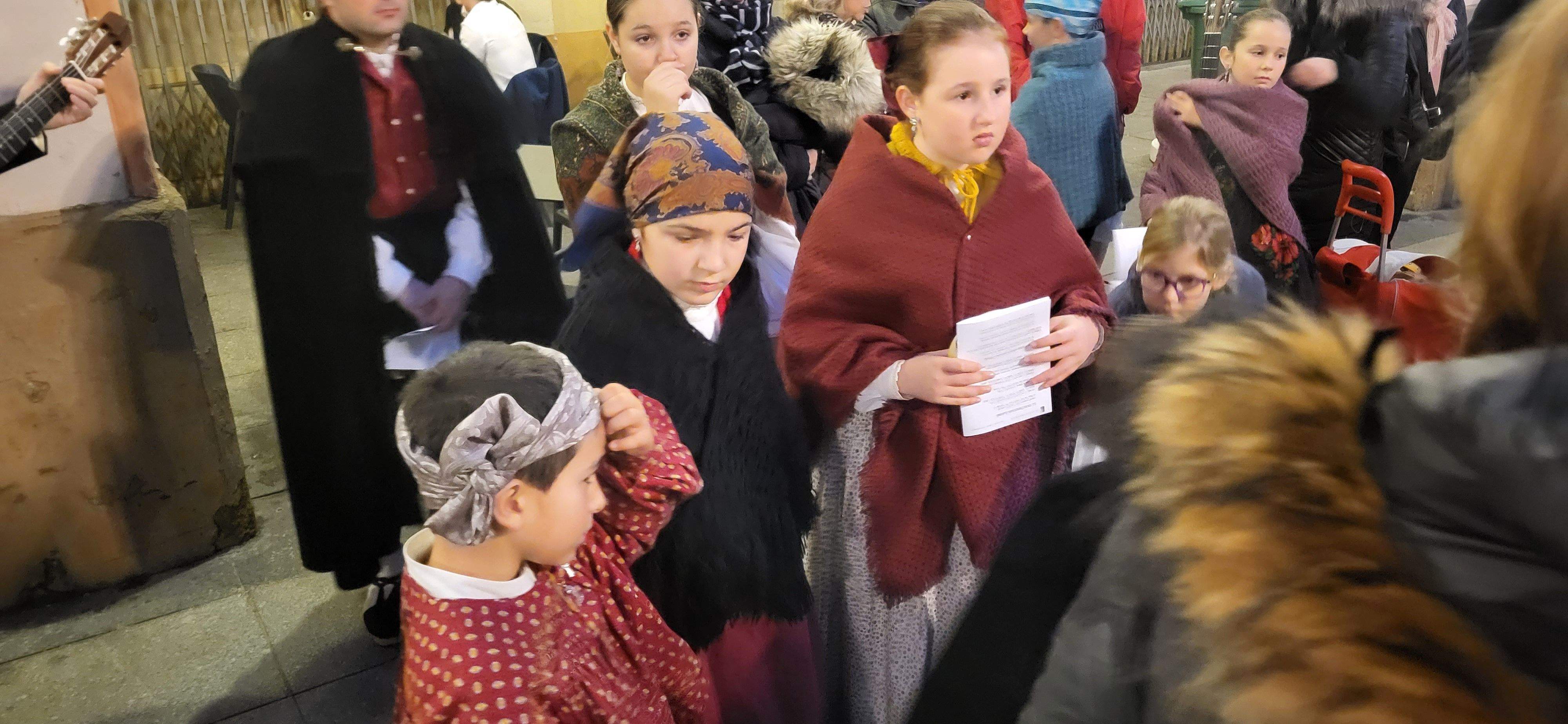 Imágenes de la Ronda Aguinaldo de Huesca. Foto Myriam Martínez 