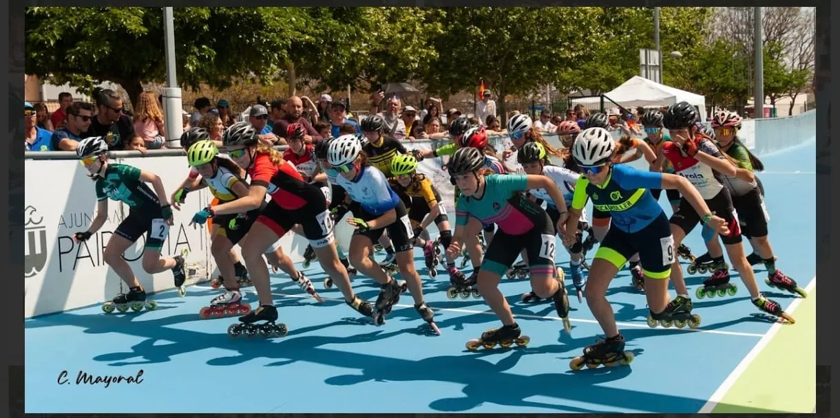 Osca Roller en el Campeonato de España de patinaje de velocidad