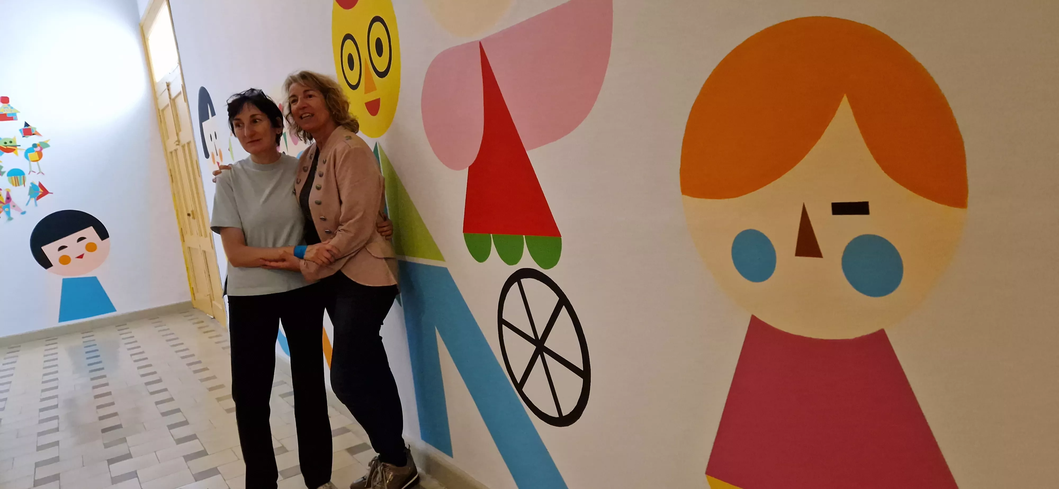  Inauguración del mural colaborativo de Diversario 2025 dirigido por Vicky de Sus. Foto Myriam Martínez