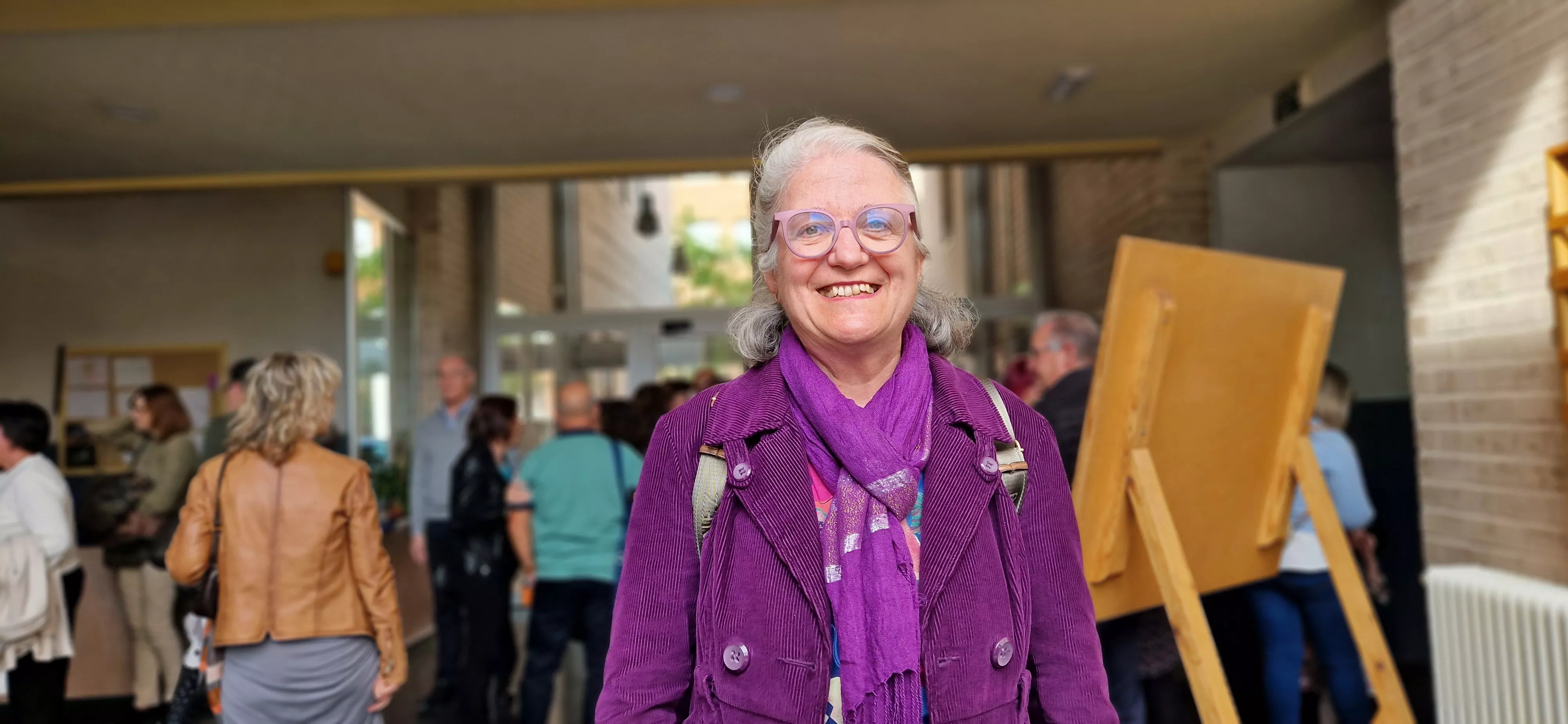 Homenaje a 81 maestros jubilados de la provincia de Huesca. Foto Myriam Martínez