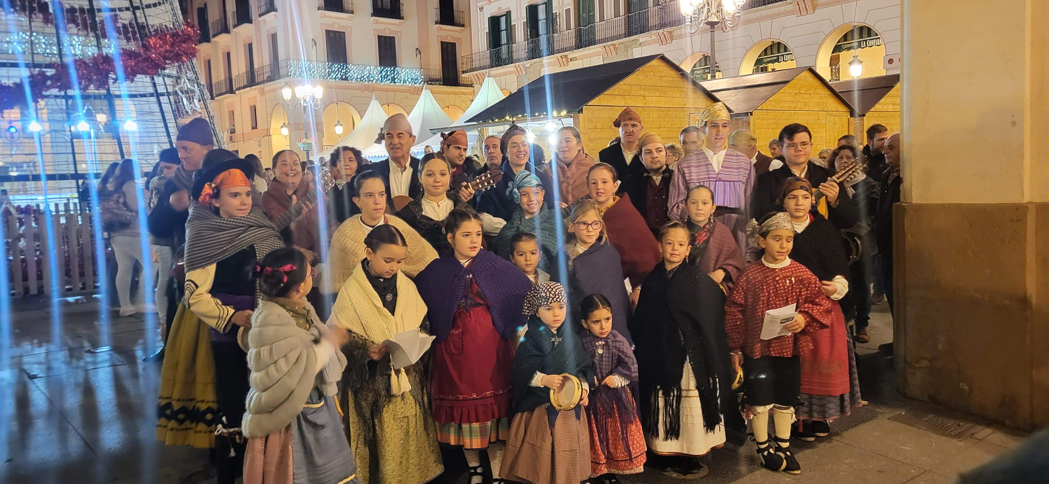 Imágenes de la Ronda Aguinaldo de Huesca. Foto Myriam Martínez 