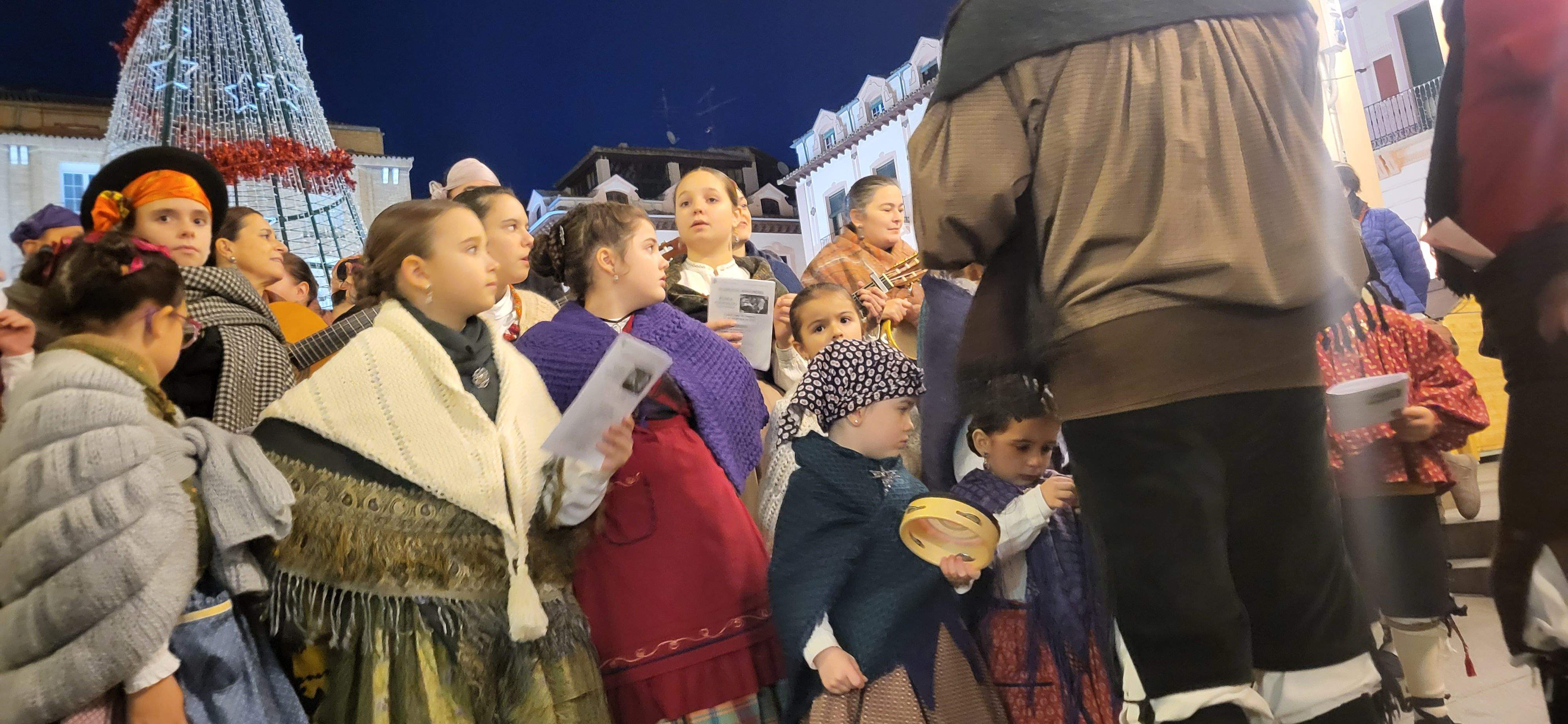 Imágenes de la Ronda Aguinaldo de Huesca. Foto Myriam Martínez 