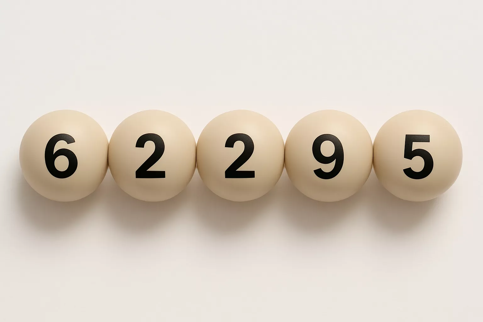 El número premiado.