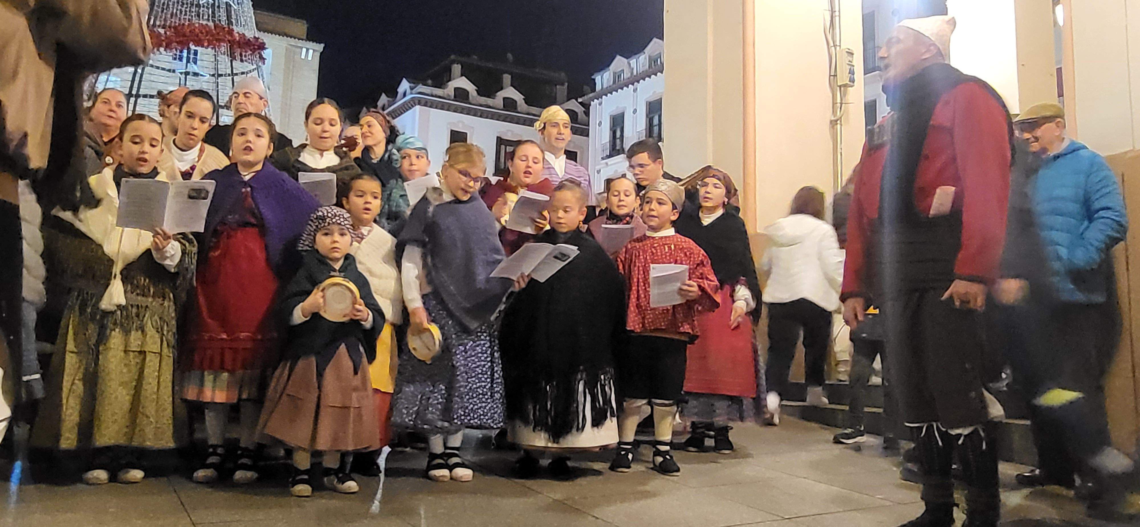 Imágenes de la Ronda Aguinaldo de Huesca. Foto Myriam Martínez 