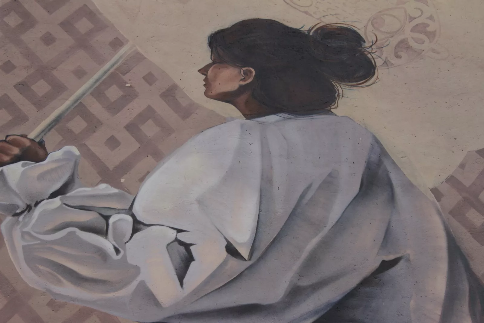 Visita a los murales del Barrio del Perpetuo Socorro en Barriofest 2025. Foto Carlos Neofato